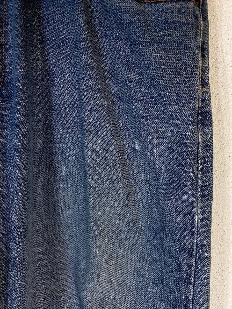 Levi's vintage levis 505 regular fit distressed denim Size US 36 / EU 52 - 8 Thumbnail