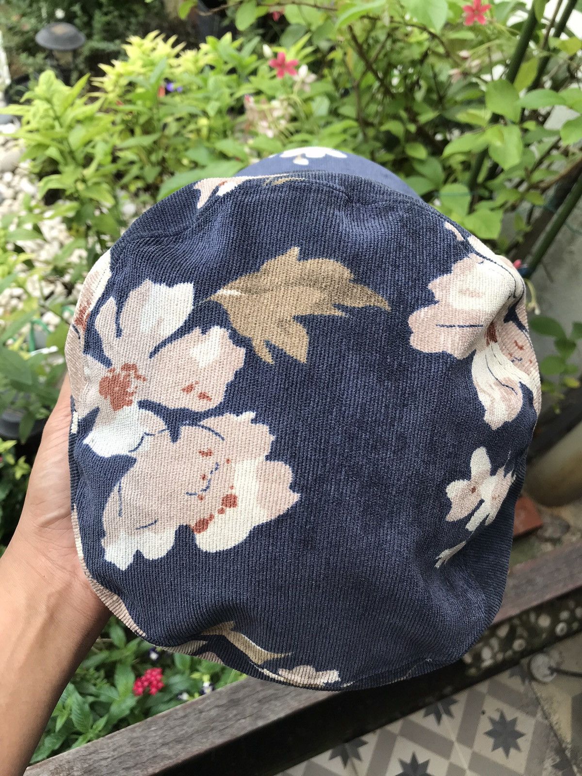 Other CORDUROY FLORA BAKER BOY MILITARY HAT CAP BY HIDE TRADING Size ONE SIZE - 5 Thumbnail