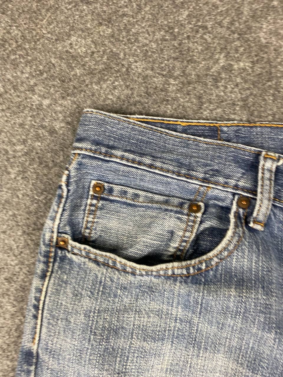 Levi's levis 559 relaxed straight fit distressed denim Size US 38 / EU 54 - 11 Thumbnail