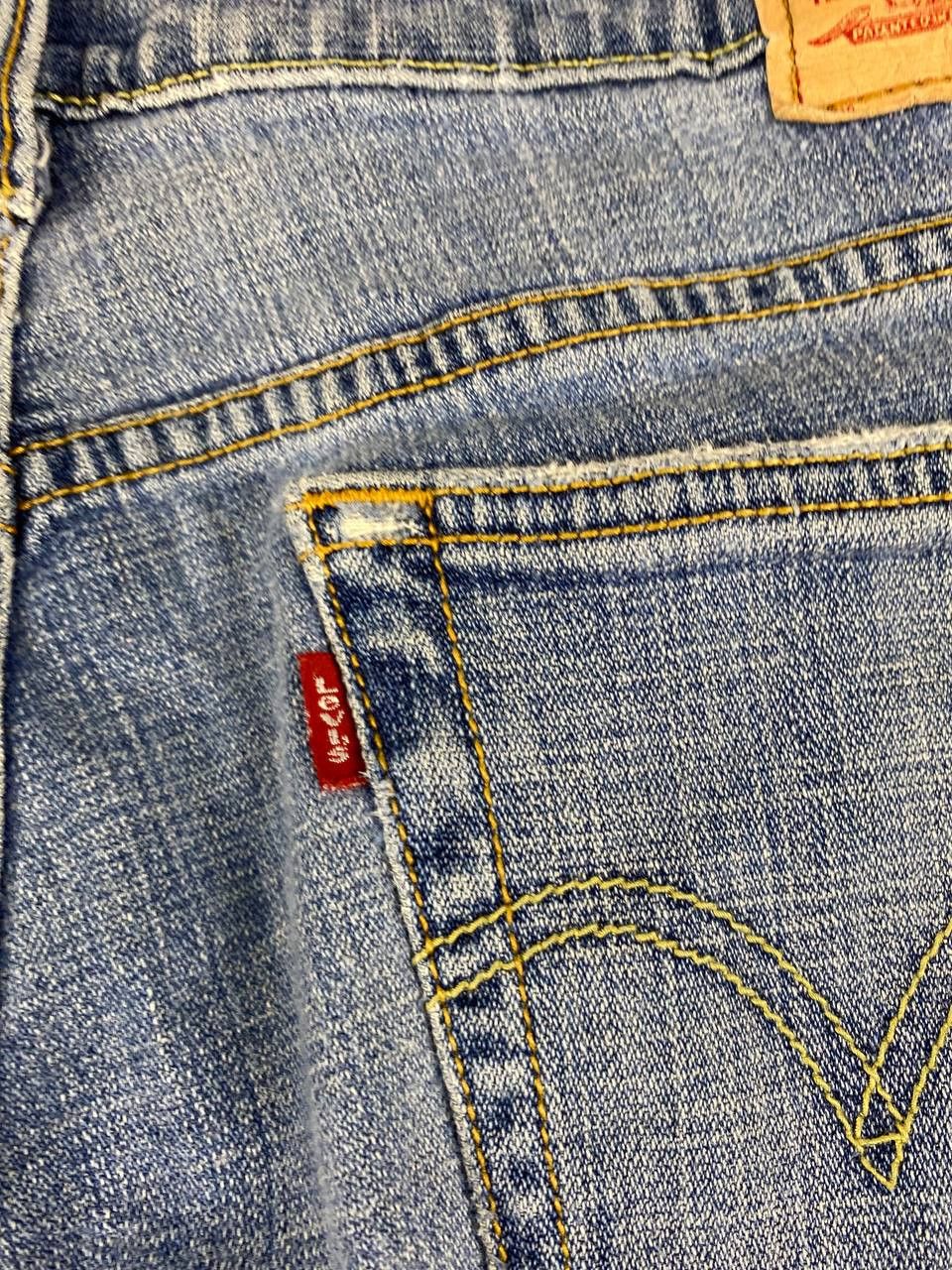 Levi's levis 515 bootcut flare denim nice design Size 32" / US 10 / IT 46 - 4 Thumbnail