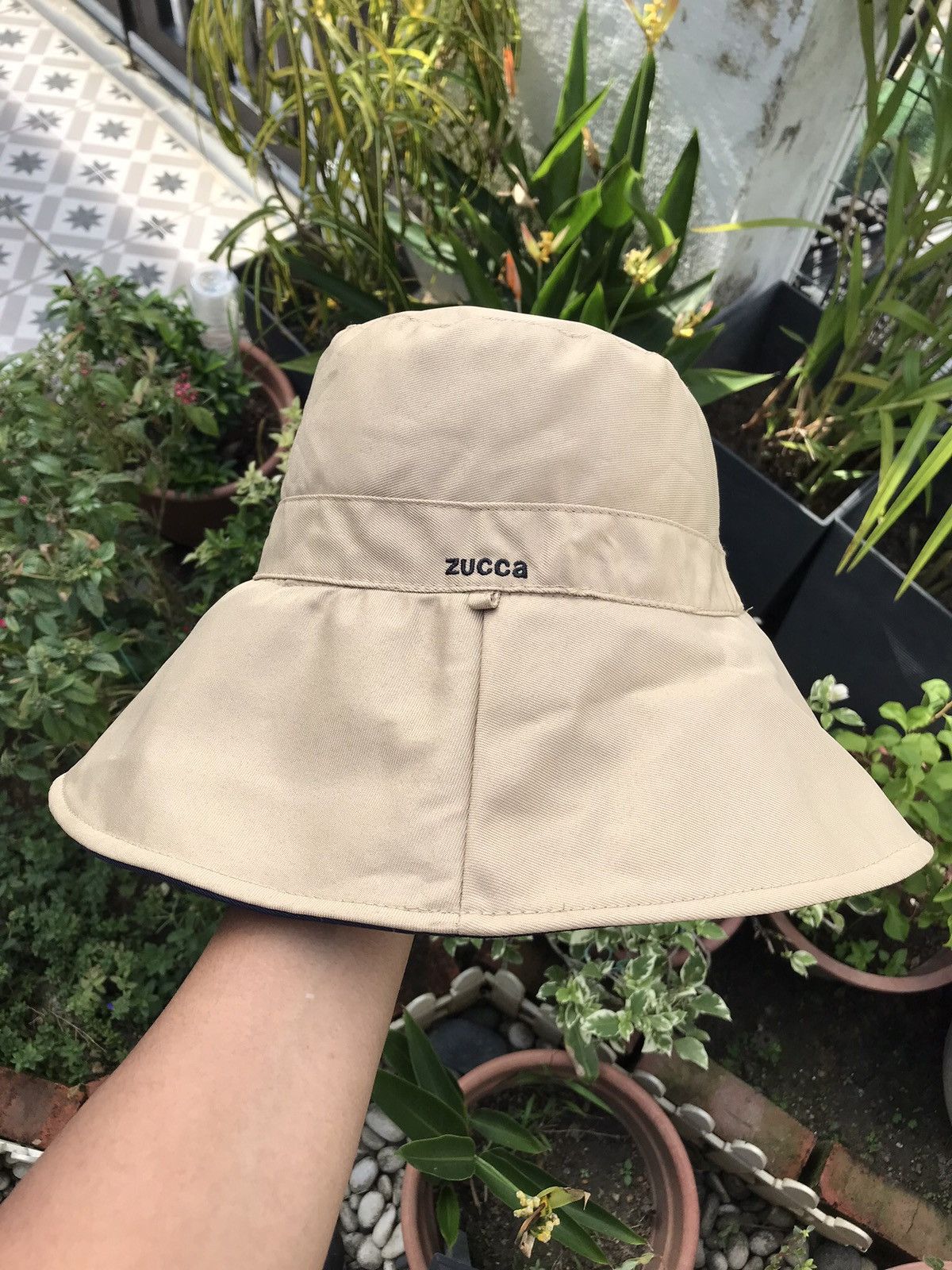 VTG REVERSIBLE ZUCCA BUCKETS HAT BY CABANE DE ZUCCA