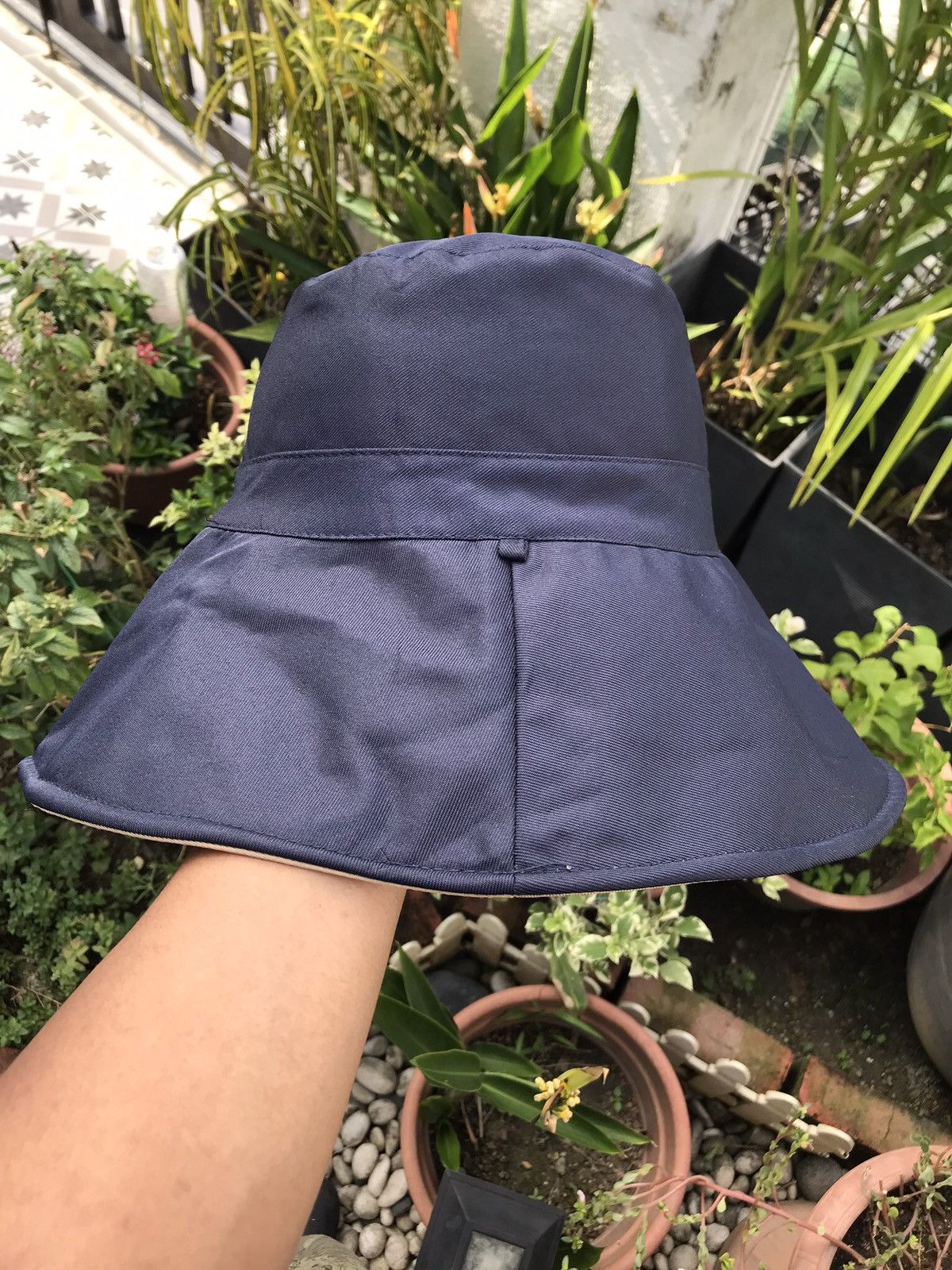 VTG REVERSIBLE ZUCCA BUCKETS HAT BY CABANE DE ZUCCA