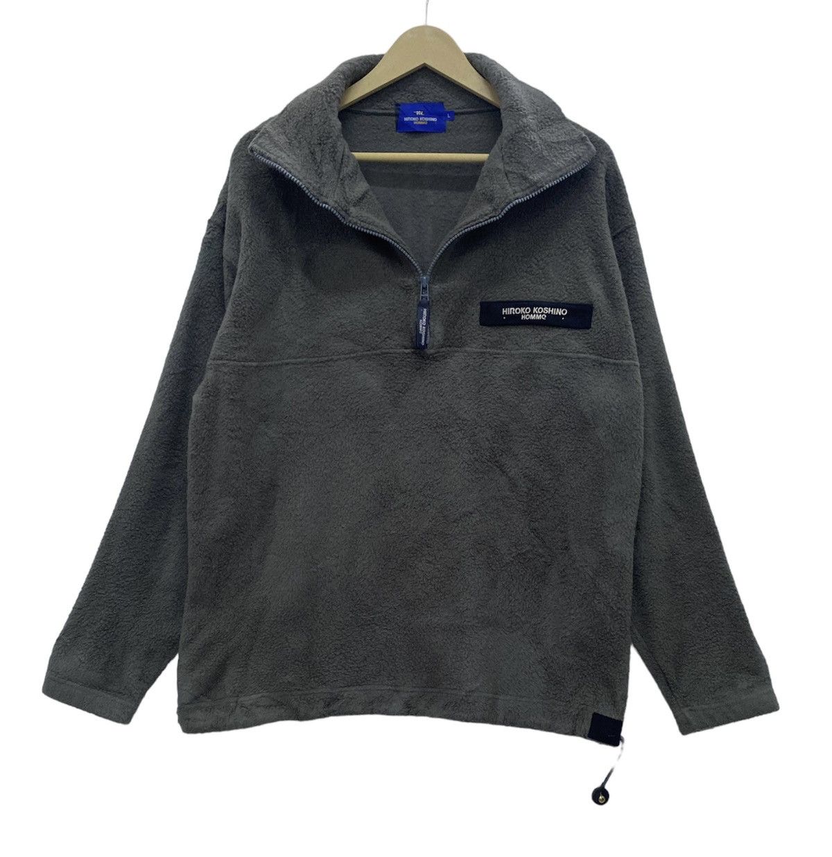 Vintage Hiroko Koshino Homme Fleece Half zipper