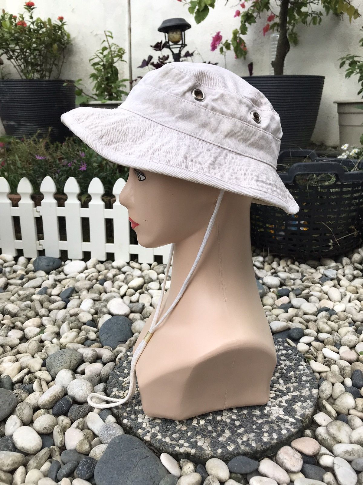 Issey Miyake × Vintage VINTAGE 90’s ISSEY MIYAKE SPORT TACTICAL BOONIE CAMPAIGN HAT Size ONE SIZE - 2 Thumbnail
