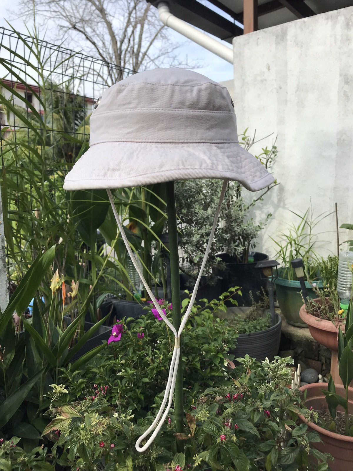 Issey Miyake × Vintage VINTAGE 90’s ISSEY MIYAKE SPORT TACTICAL BOONIE CAMPAIGN HAT Size ONE SIZE - 5 Thumbnail