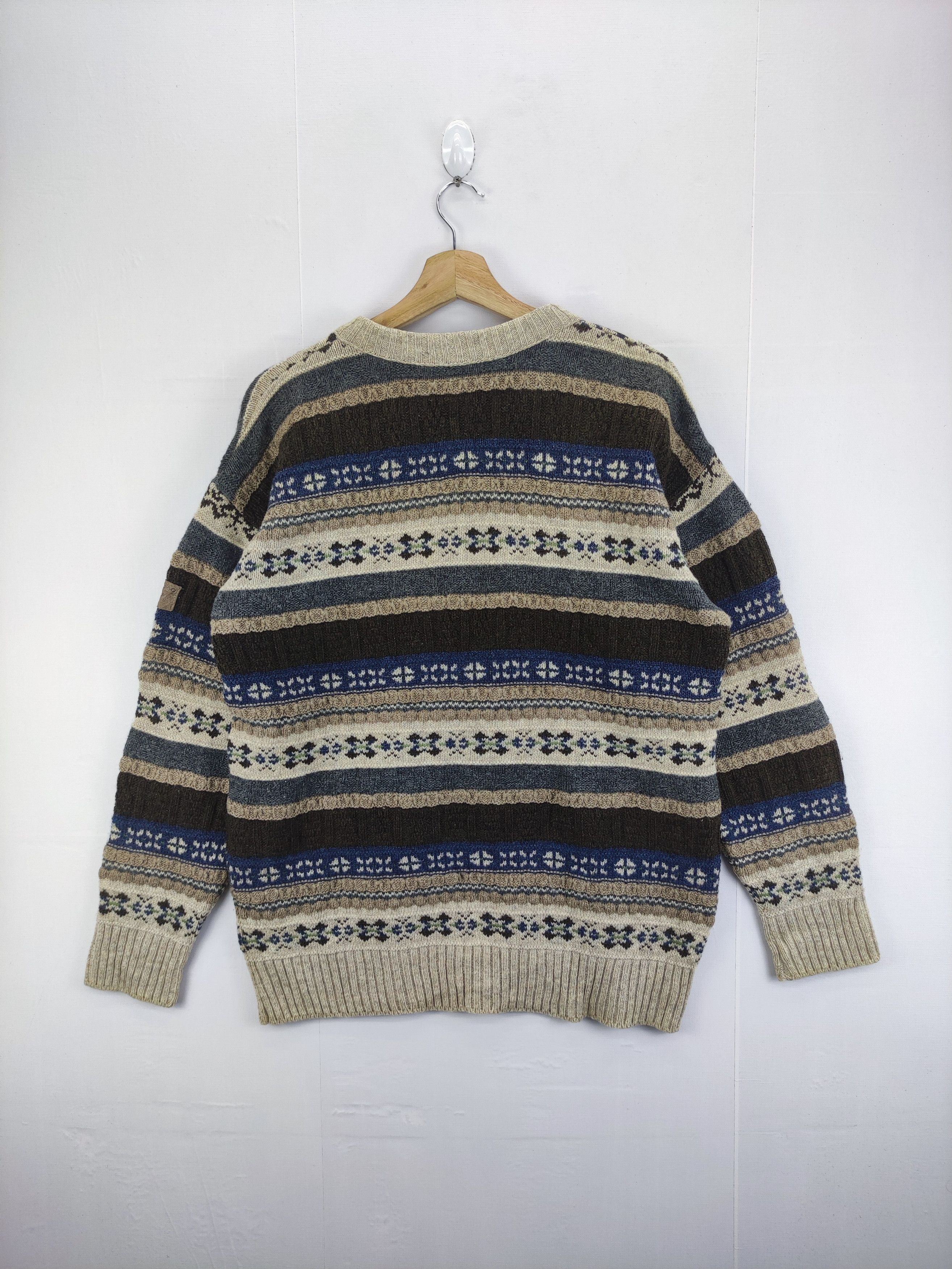Aran Isles Knitwear Vintage knit Sweater Gentlemen Farmer Jumper Size US M / EU 48-50 / 2 - 6 Thumbnail