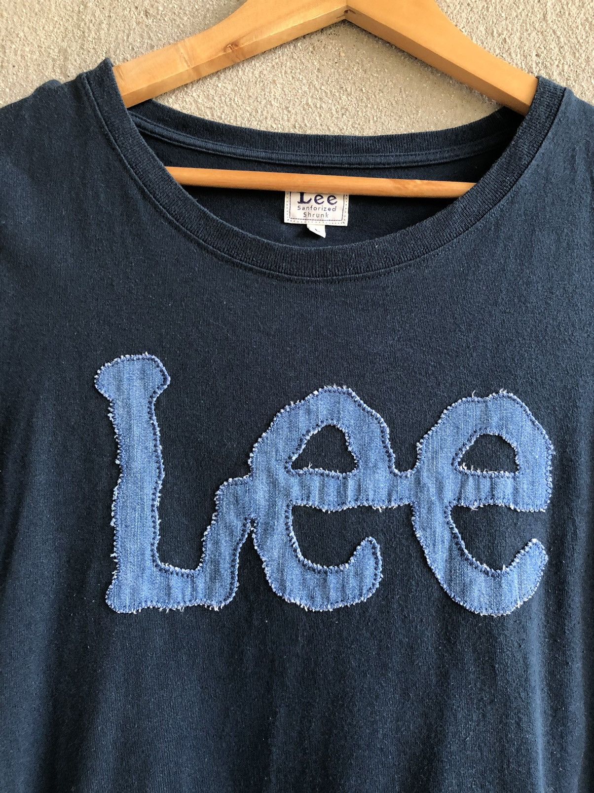Japanese Brand × Lee Lee patches jeans logo t shirt Size S / US 4 / IT 40 - 3 Thumbnail