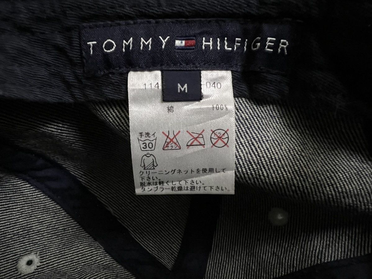 Japanese Brand × Tommy Hilfiger × Vintage VINTAGE TOMMY HILFIGER JAPAN PATCH LOGO DENIM STRAPBACK CAP Size ONE SIZE - 17 Thumbnail