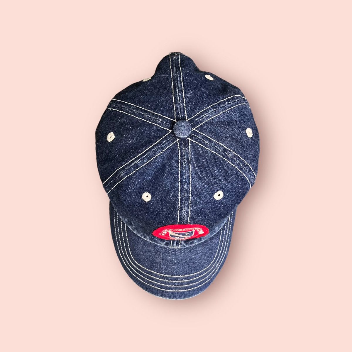 Japanese Brand × Tommy Hilfiger × Vintage VINTAGE TOMMY HILFIGER JAPAN PATCH LOGO DENIM STRAPBACK CAP Size ONE SIZE - 13 Thumbnail