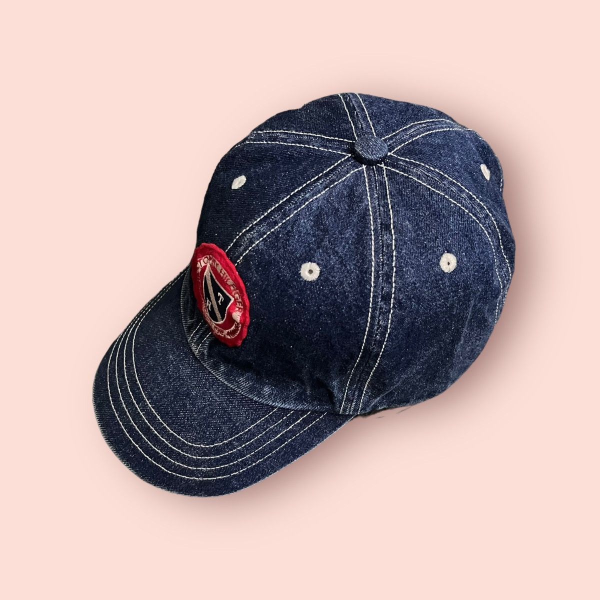 Japanese Brand × Tommy Hilfiger × Vintage VINTAGE TOMMY HILFIGER JAPAN PATCH LOGO DENIM STRAPBACK CAP Size ONE SIZE - 12 Thumbnail