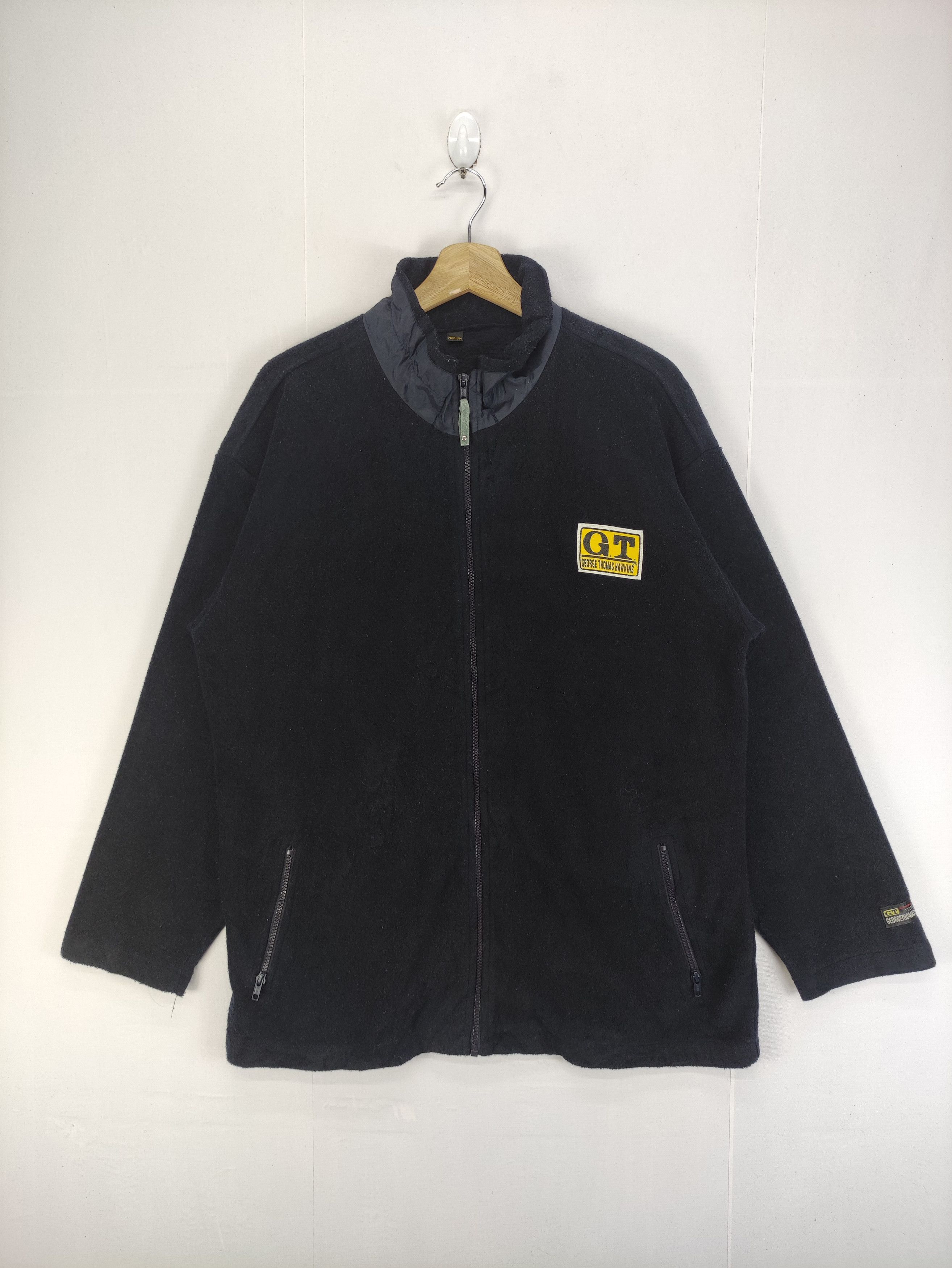 image of Vintage Gt Sweater Fleece Zipper, Men's (Size Large)