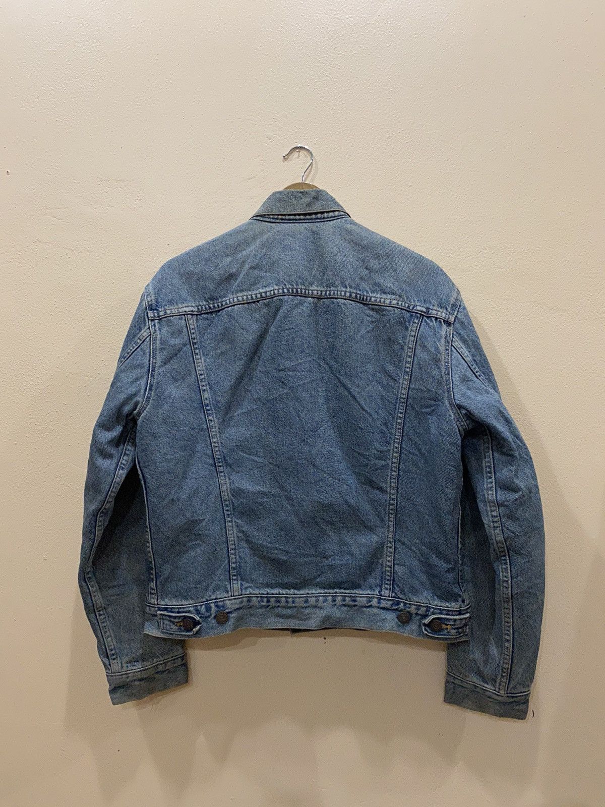 Levi's × Levi's Vintage Clothing Vintage Levi’s Trucker Jacket Blanked Lined Made in USA Size US M / EU 48-50 / 2 - 2 Thumbnail