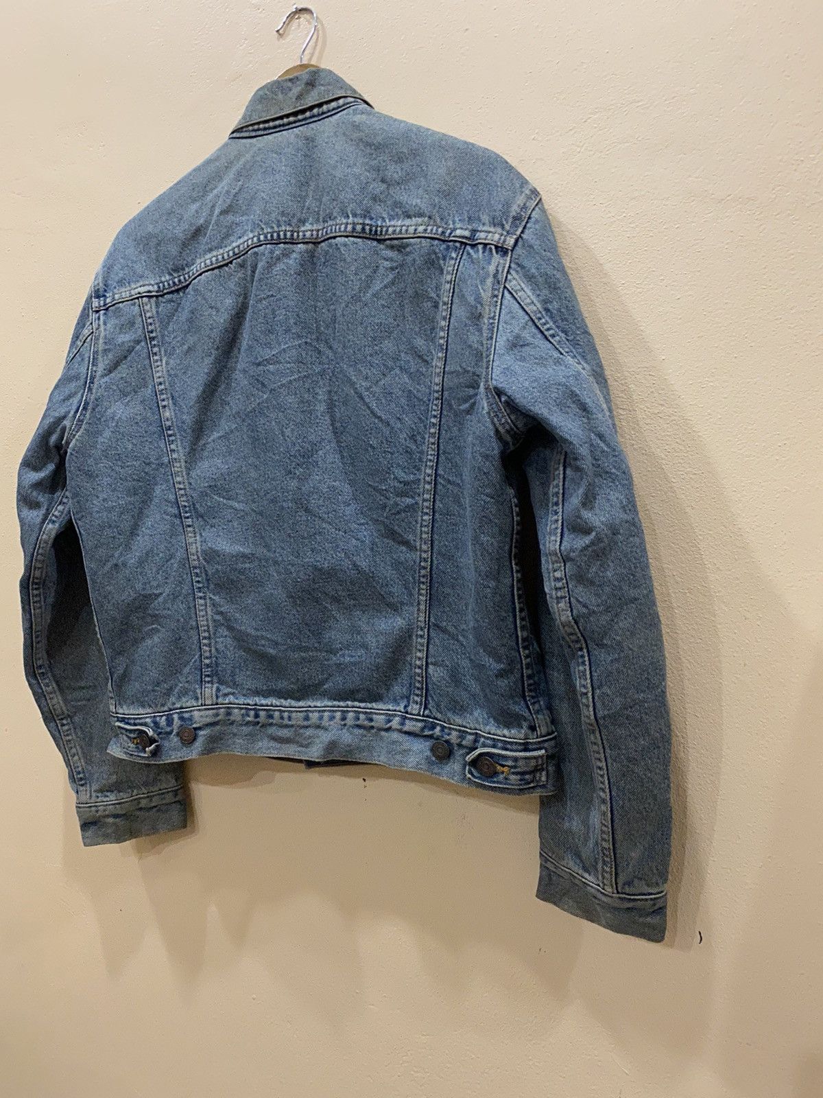 Levi's × Levi's Vintage Clothing Vintage Levi’s Trucker Jacket Blanked Lined Made in USA Size US M / EU 48-50 / 2 - 7 Thumbnail