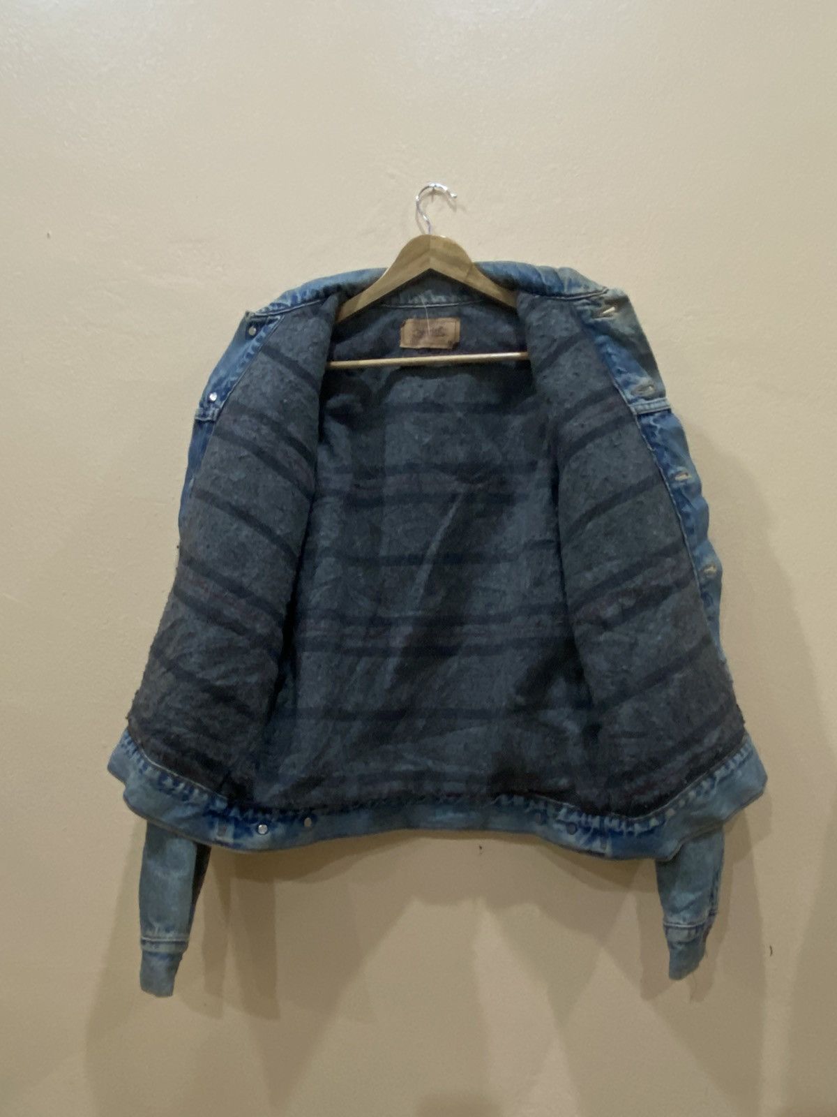 Levi's × Levi's Vintage Clothing Vintage Levi’s Trucker Jacket Blanked Lined Made in USA Size US M / EU 48-50 / 2 - 9 Thumbnail