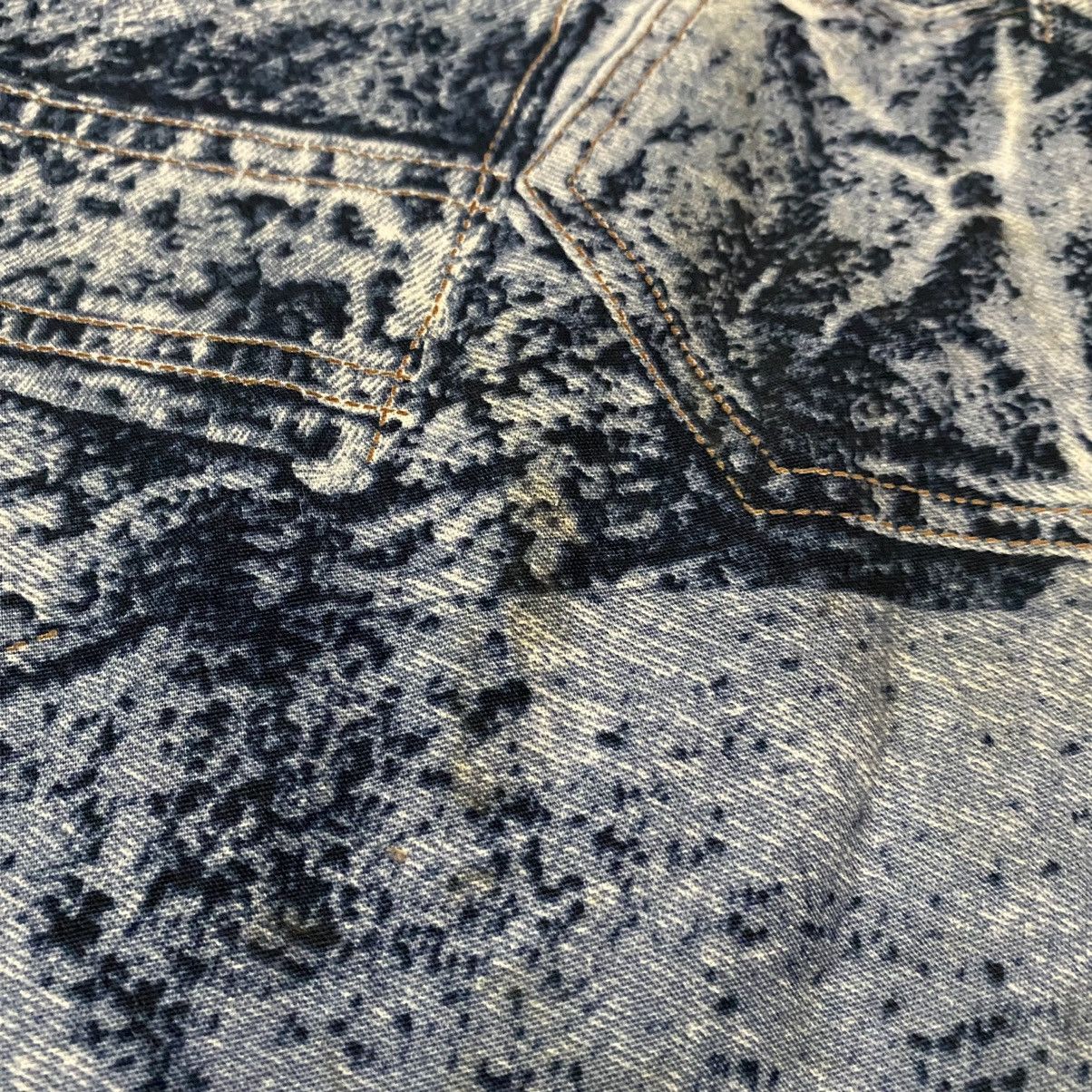 Japanese Brand OFFER🔥Vintage Kimono Printed Denim Jeans Style Cardigan Size US XL / EU 56 / 4 - 9 Thumbnail