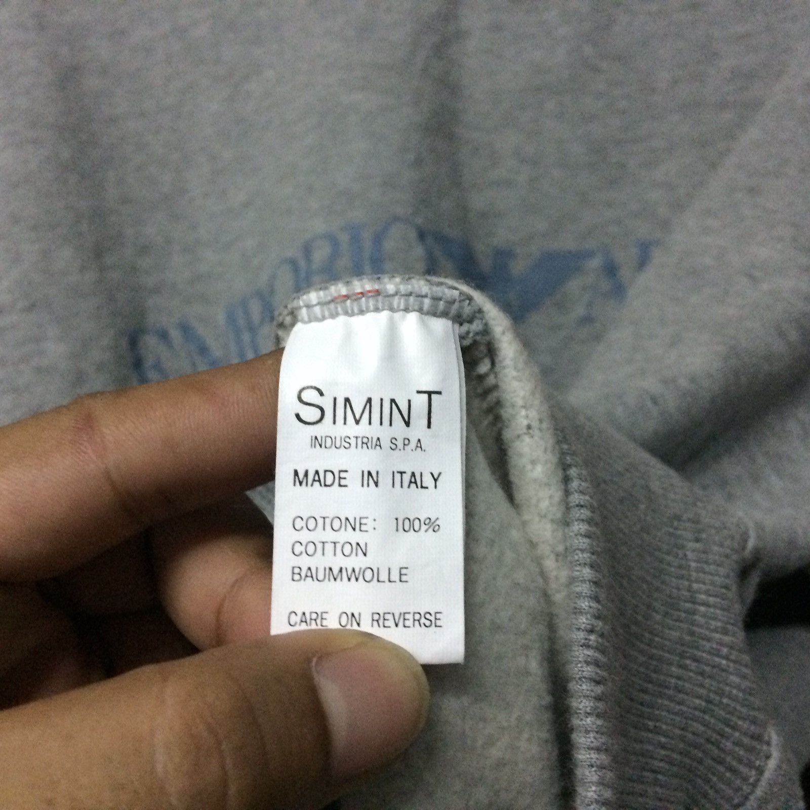 Emporio Armani Vintage Crewneck Made In ITALY Size US L / EU 52-54 / 3 - 4 Thumbnail