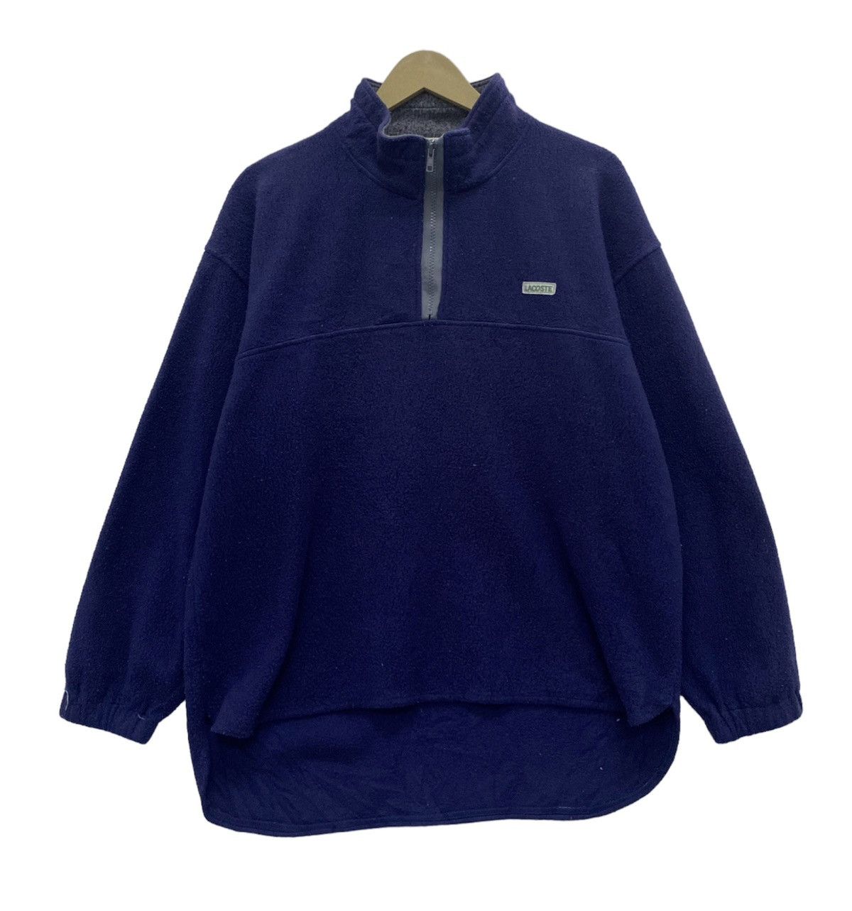 Vintage Lacoste Half Zipper Fleece Sweatshirt