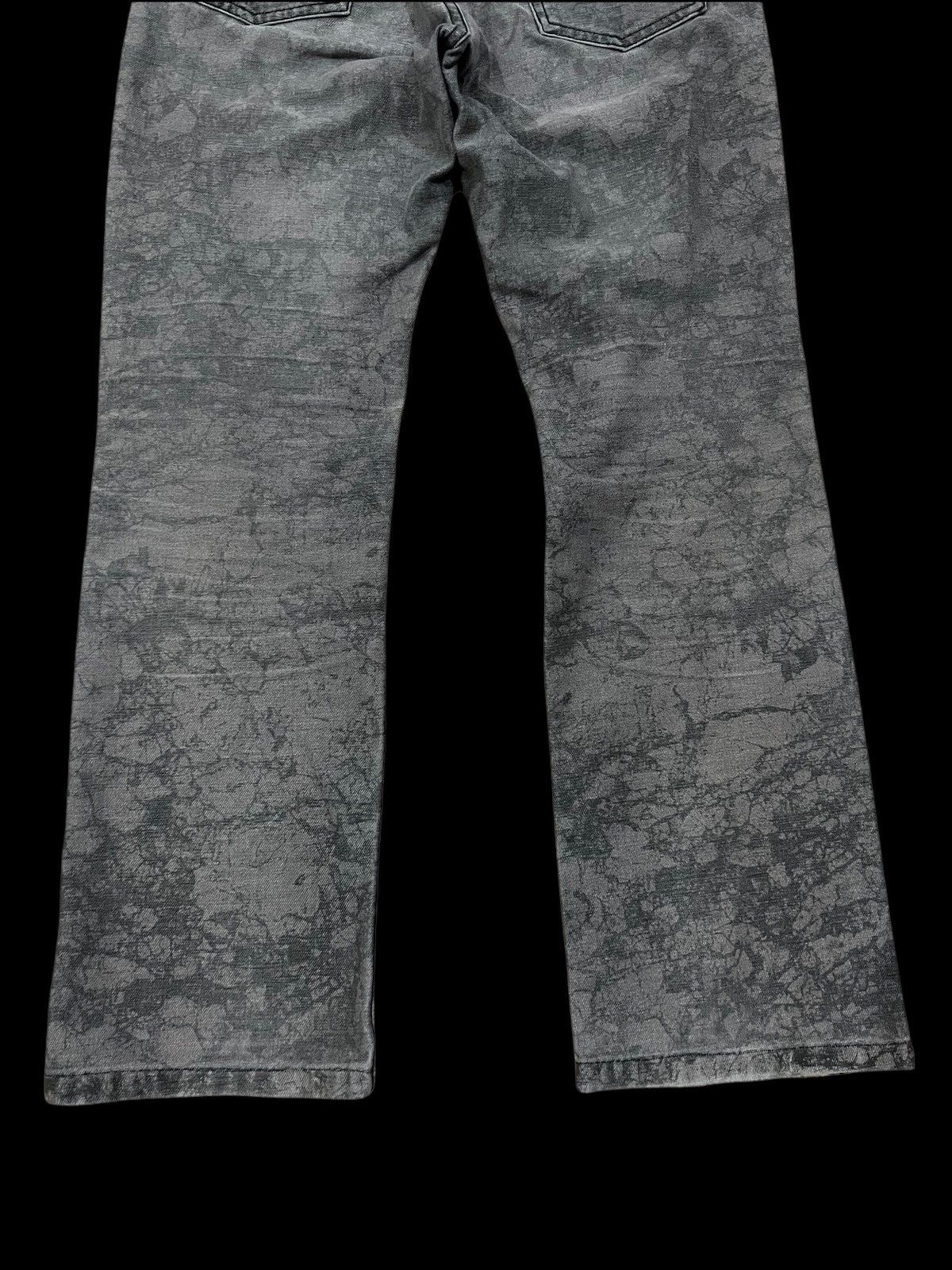 If Six Was Nine × Japanese Brand × Undercover Japanese Brand Men Bigi Black Faded Bleach Distressed Pants Size US 27 - 7 Thumbnail