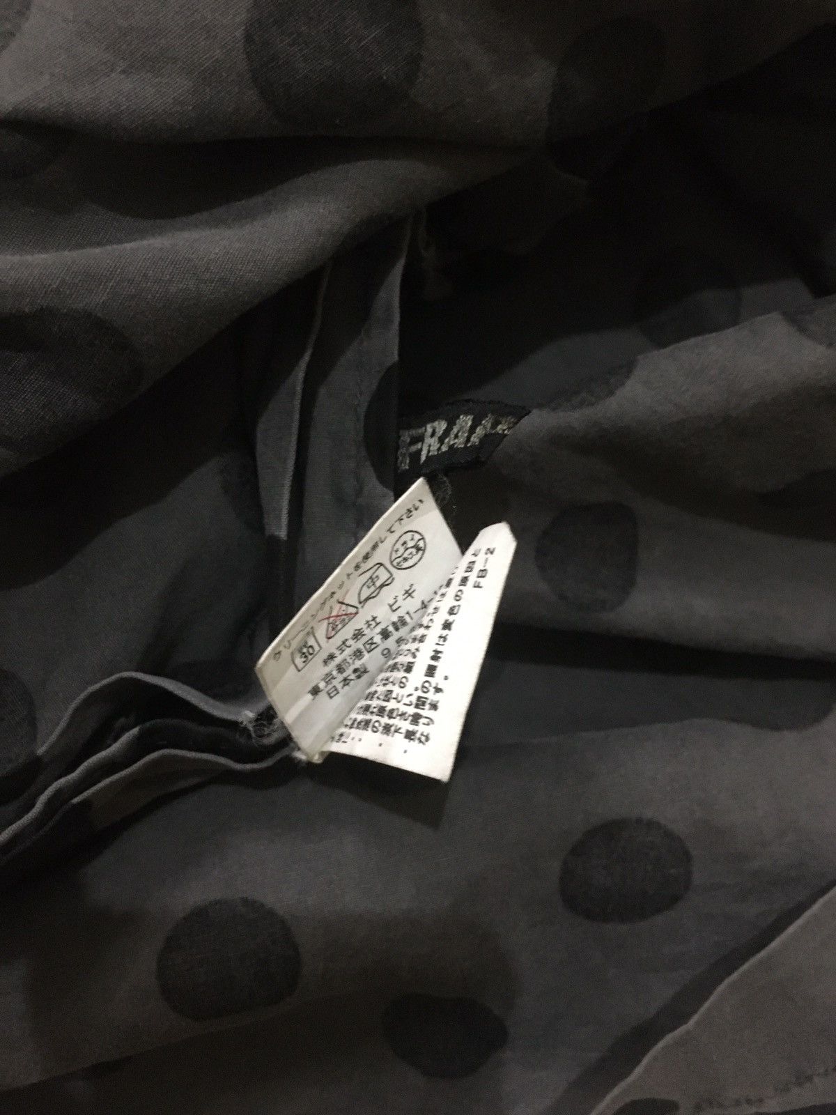 Frapbois 1990s Frap Bois Skirt By Issey Miyake Size 31" - 3 Thumbnail