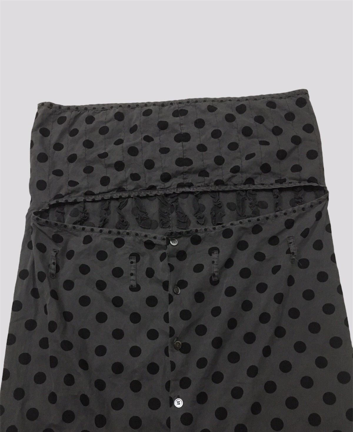 Frapbois 1990s Frap Bois Skirt By Issey Miyake Size 31" - 2 Thumbnail
