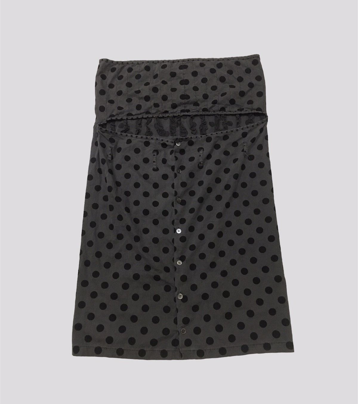 Frapbois 1990s Frap Bois Skirt By Issey Miyake Size 31" - 1 Thumbnail