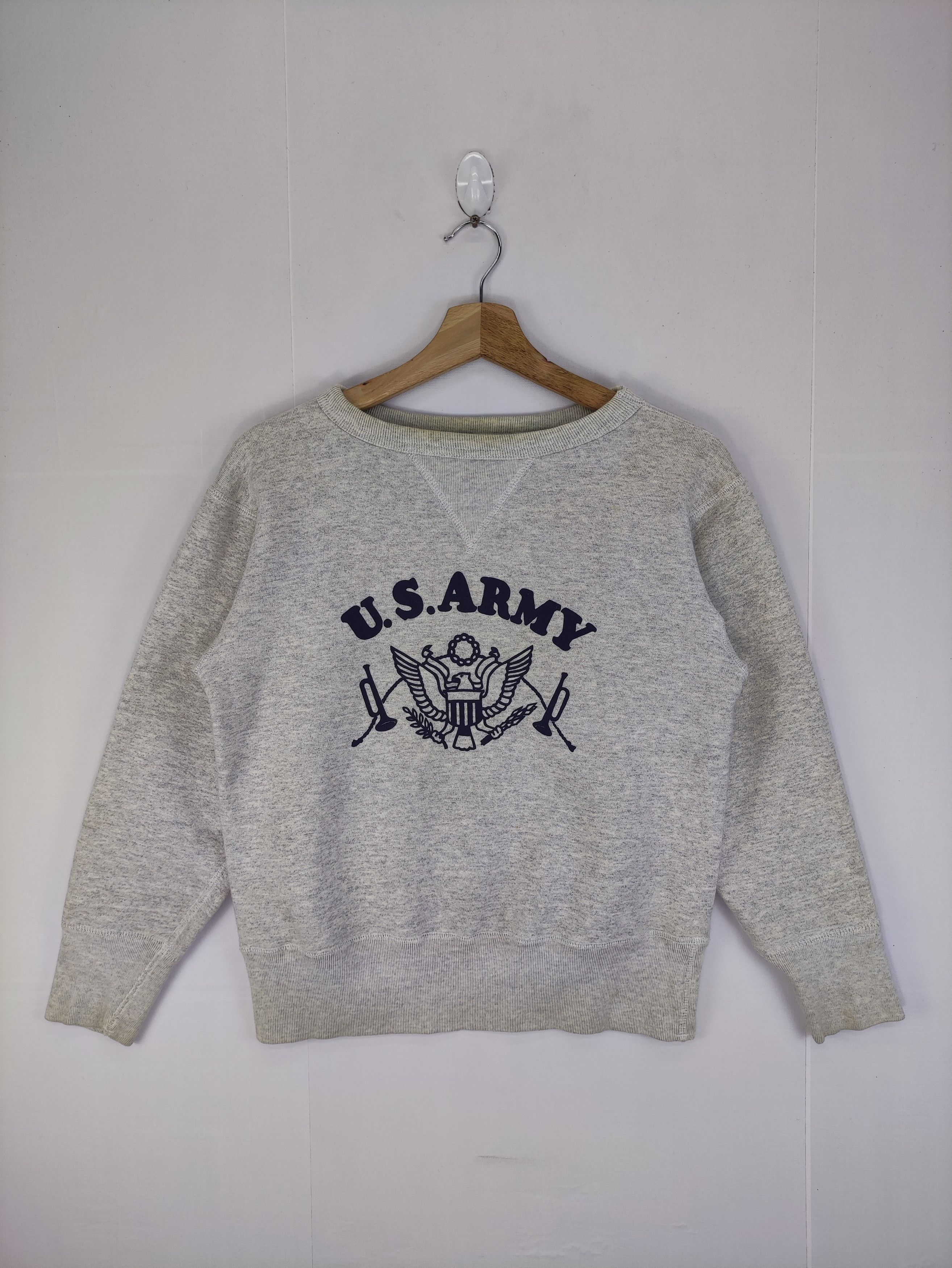Vintage Vintage Us Army Sweatshirt Jumper Size S / US 4 / IT 40 - 1 Thumbnail