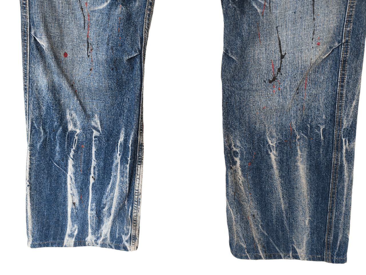 Japanese Brand Root Three Painter Denim Size US 33 - 4 Thumbnail