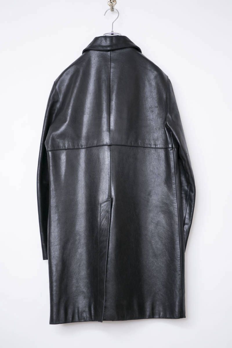 A.P.C. Horse Leather Coat - made in France - APC archive Size US M / EU 48-50 / 2 - 2 Thumbnail