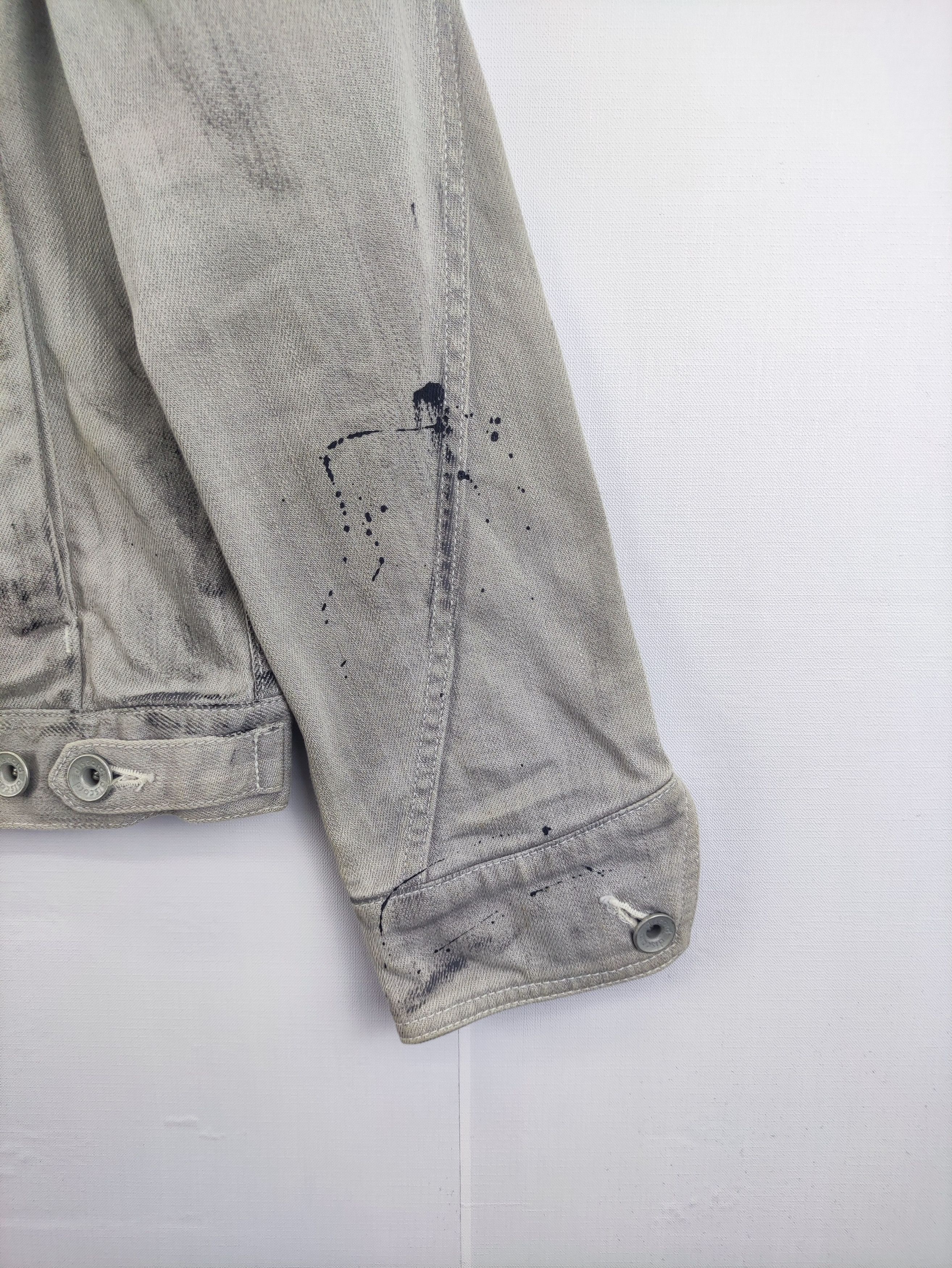 Denime Vintage Denim Jacket Paint Splash Size US S / EU 44-46 / 1 - 3 Thumbnail