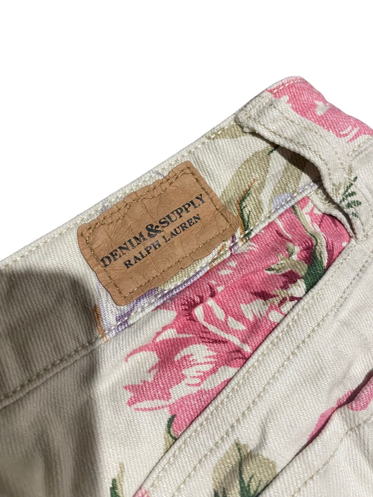 Denim & Supply Ralph Lauren × Polo Ralph Lauren × Ralph Lauren Ralph Lauren Flora Skinny Zipper Leg Biker Jeans Size 30" / US 8 / IT 44 - 15 Thumbnail