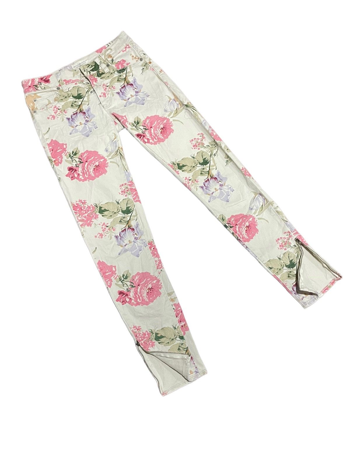 Denim & Supply Ralph Lauren × Polo Ralph Lauren × Ralph Lauren Ralph Lauren Flora Skinny Zipper Leg Biker Jeans Size 30" / US 8 / IT 44 - 5 Thumbnail