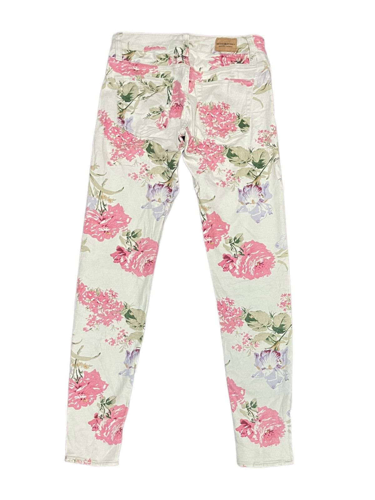 Denim & Supply Ralph Lauren × Polo Ralph Lauren × Ralph Lauren Ralph Lauren Flora Skinny Zipper Leg Biker Jeans Size 30" / US 8 / IT 44 - 8 Thumbnail