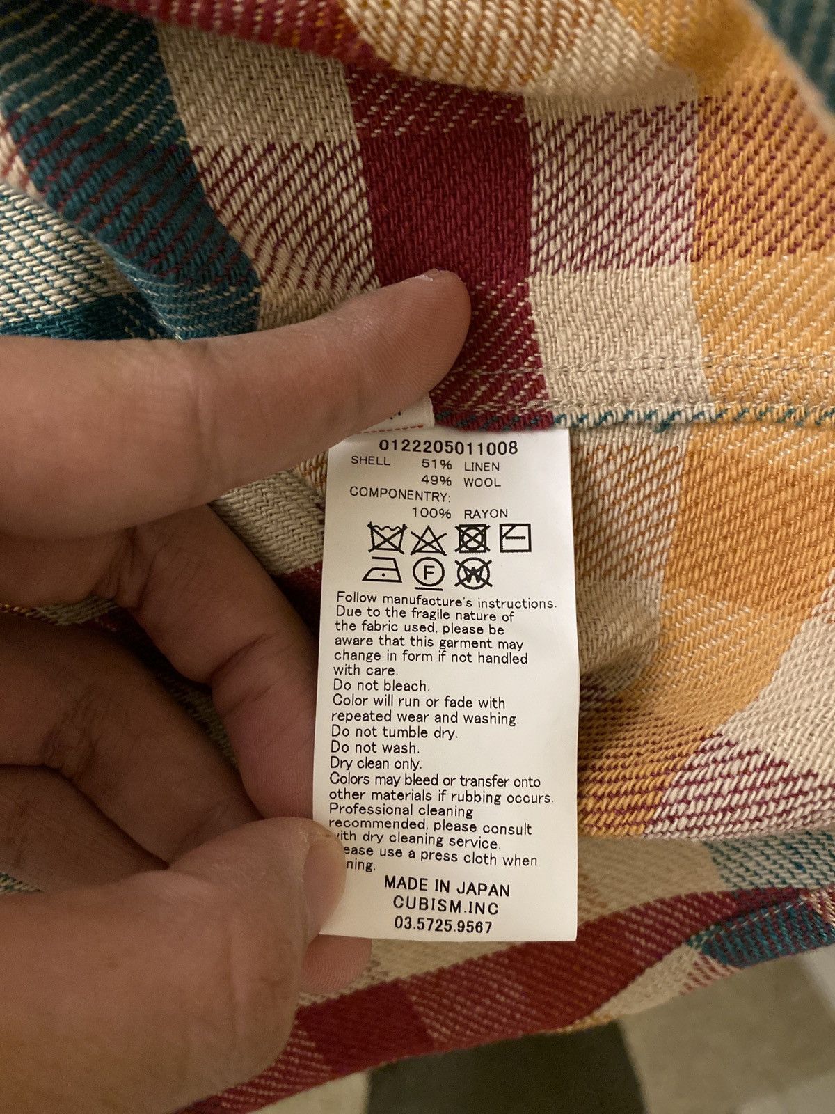 Visvim Visvim Lumber Check 22AW Sz 4 Size US XL / EU 56 / 4 - 5 Thumbnail