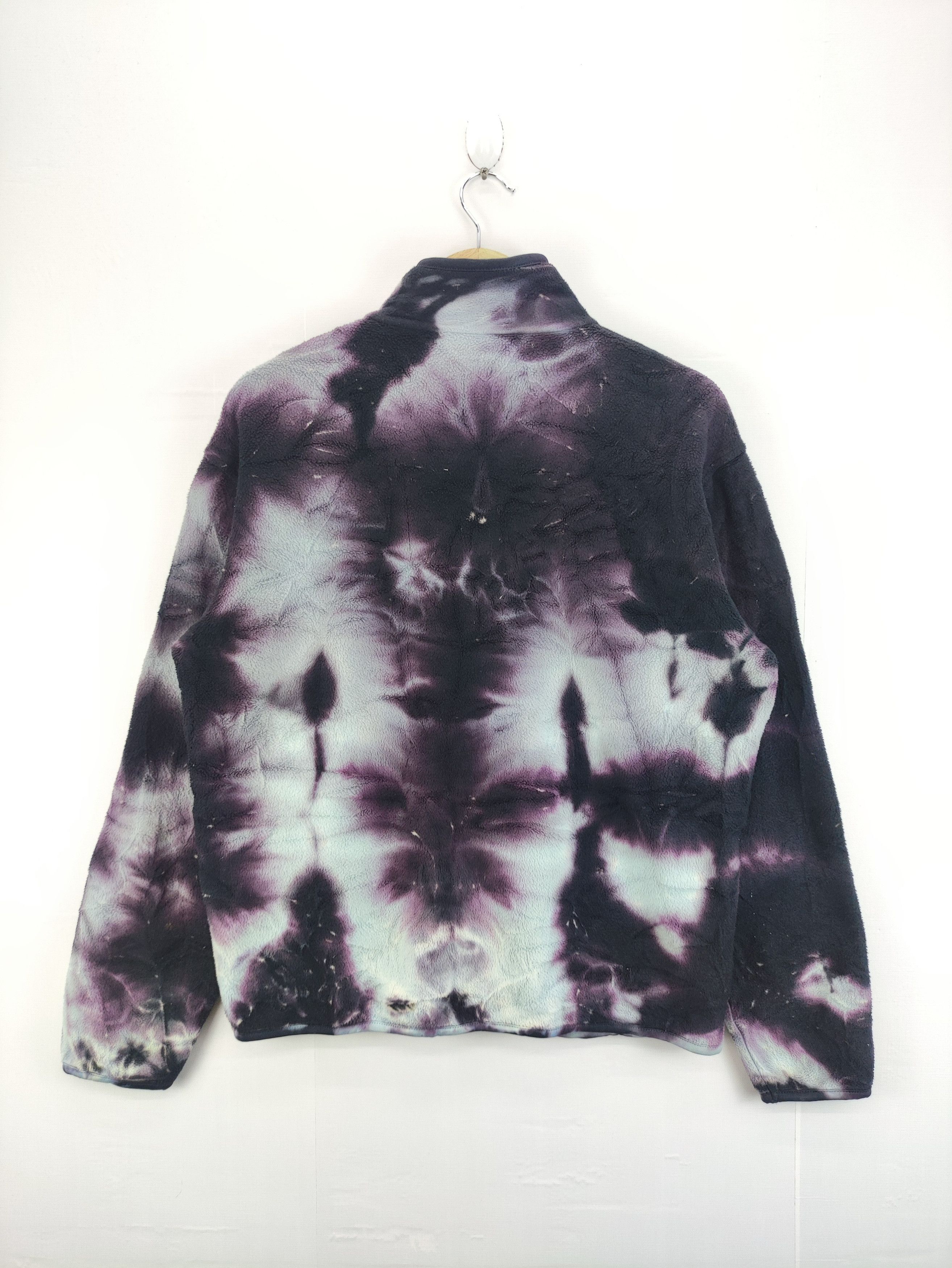 Uniqlo Uniqlo Tie Dye Fleece Sweater Zipper Jacket Size US M / EU 48-50 / 2 - 7 Thumbnail