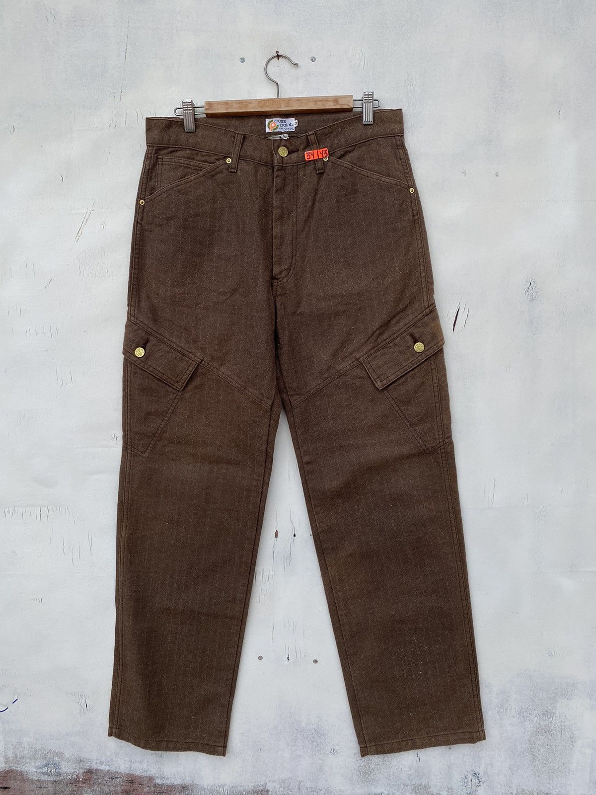 Japanese Brand Crosspoint bg Men’s Batsu Studio Cargo Pant Size US 32 / EU 48 - 2 Thumbnail