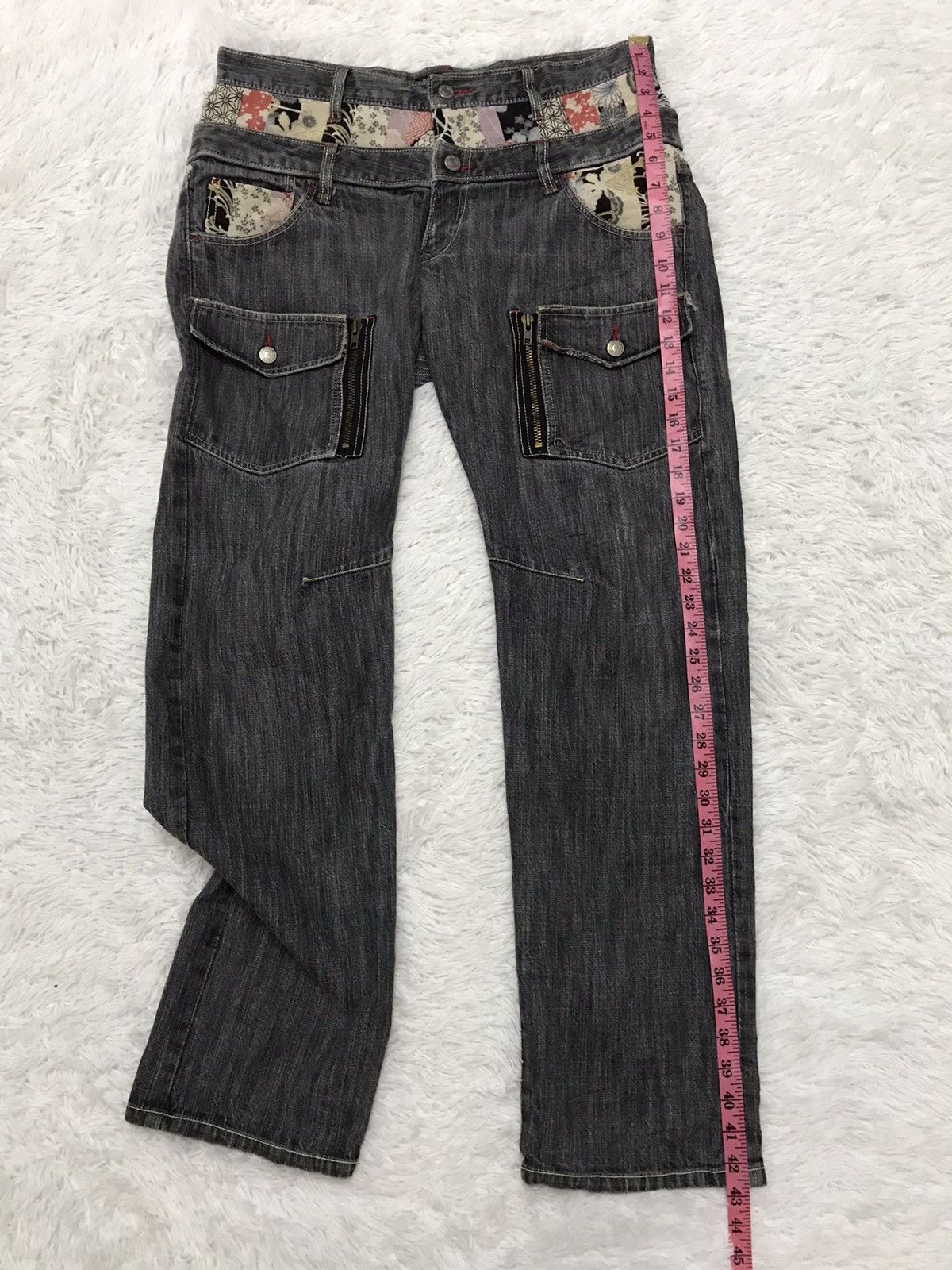 Japanese Brand Wild Khakis Multipockets Pant Size US 35 - 23 Thumbnail