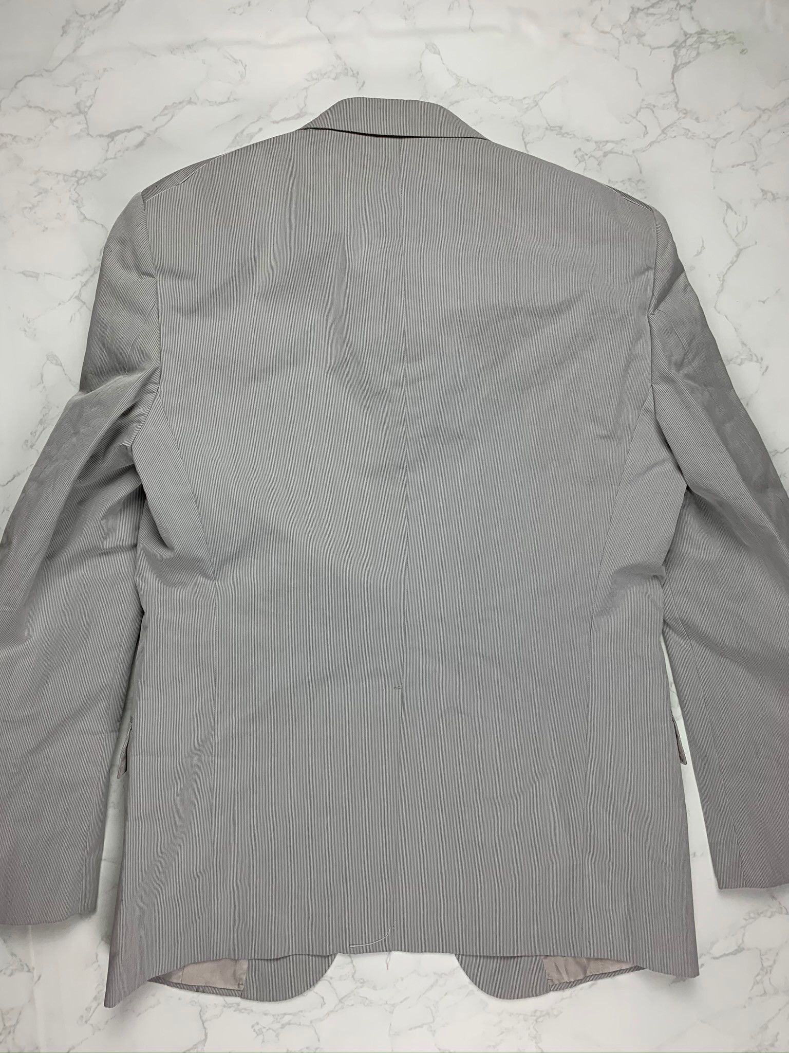 Jil Sander 🔥65% OFF🔥 [SALE] Jil Sander Grey Striped Suit Size 48R - 13 Thumbnail