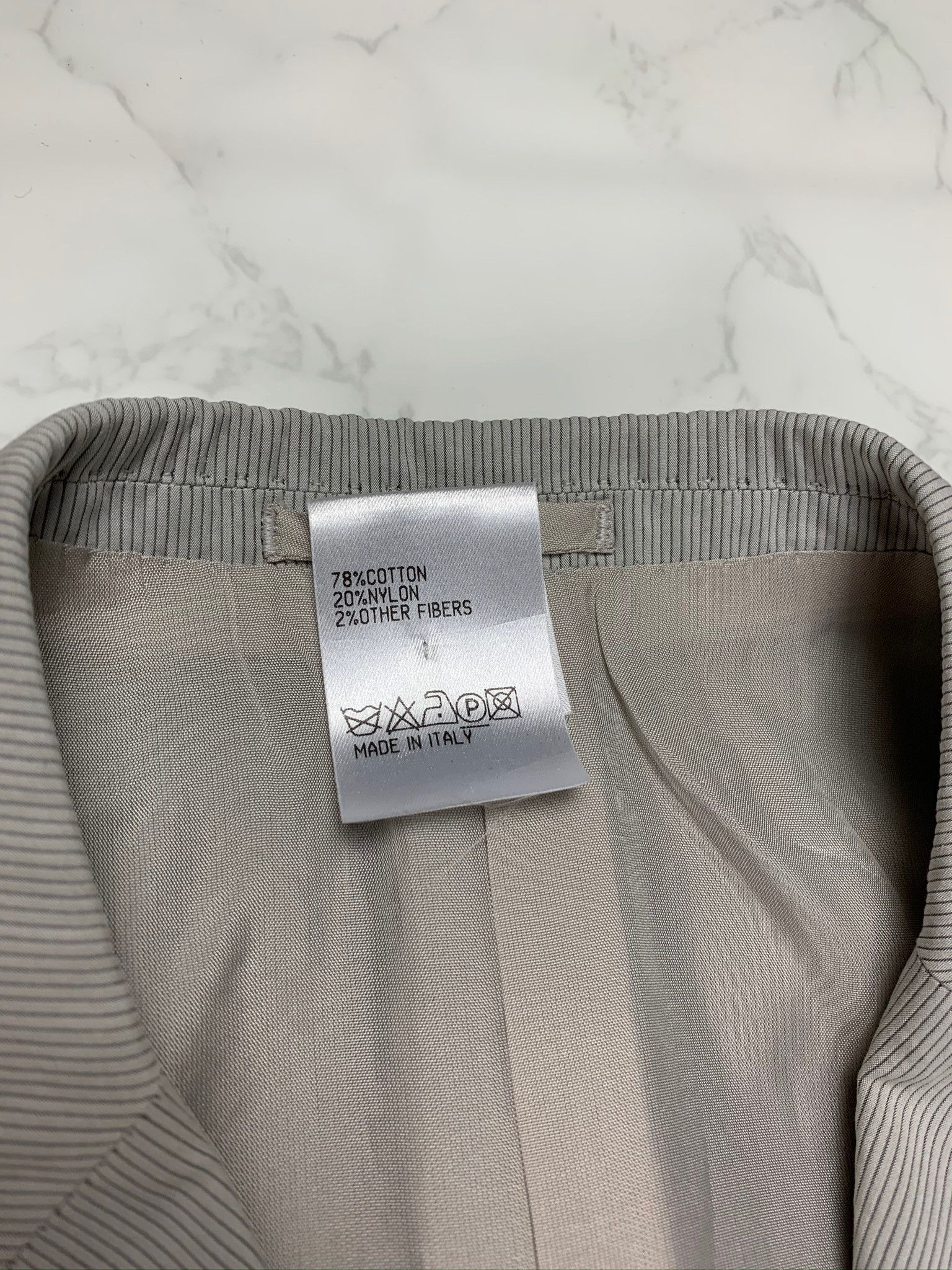 Jil Sander 🔥65% OFF🔥 [SALE] Jil Sander Grey Striped Suit Size 48R - 8 Thumbnail