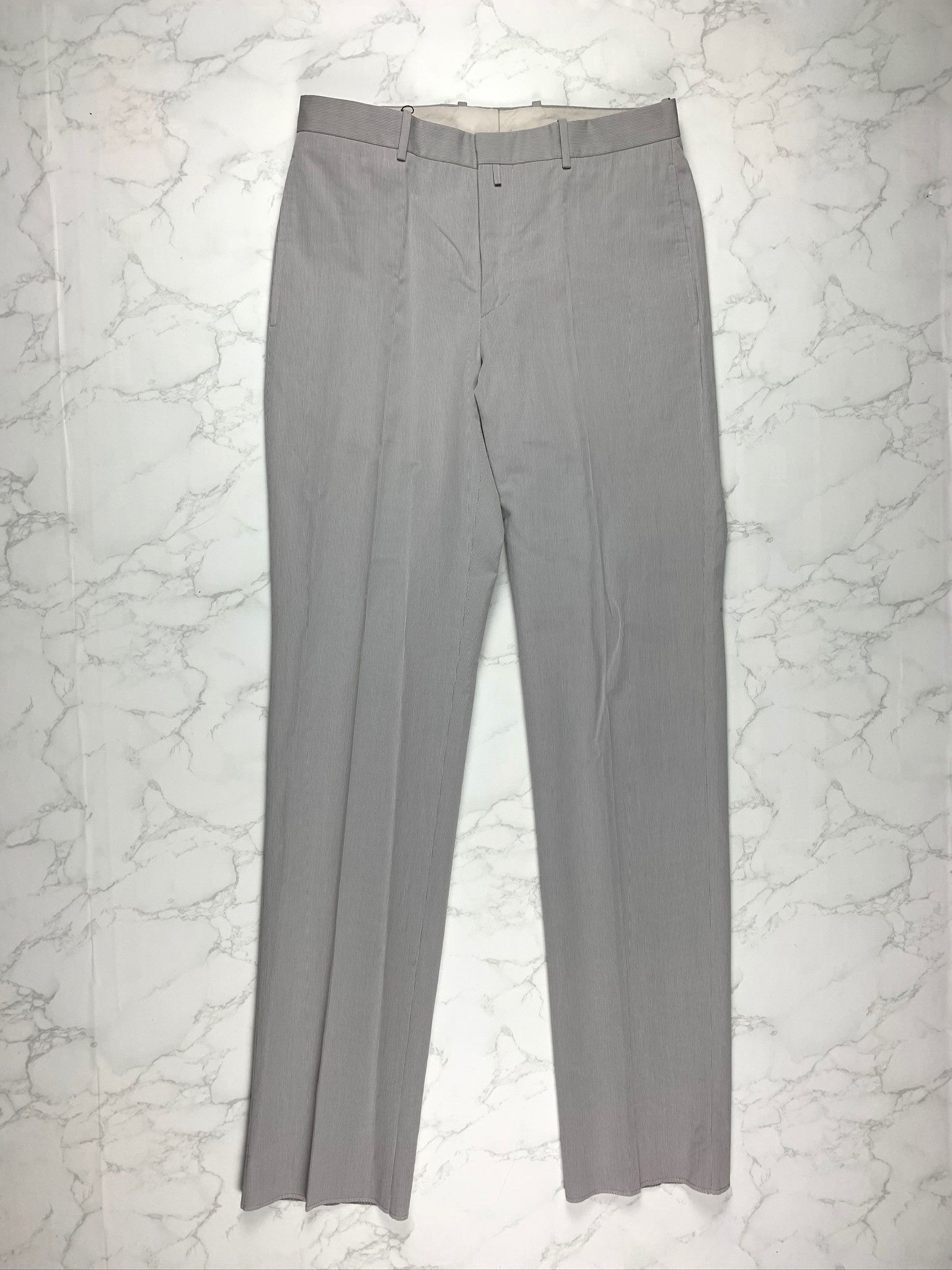Jil Sander 🔥65% OFF🔥 [SALE] Jil Sander Grey Striped Suit Size 48R - 14 Thumbnail