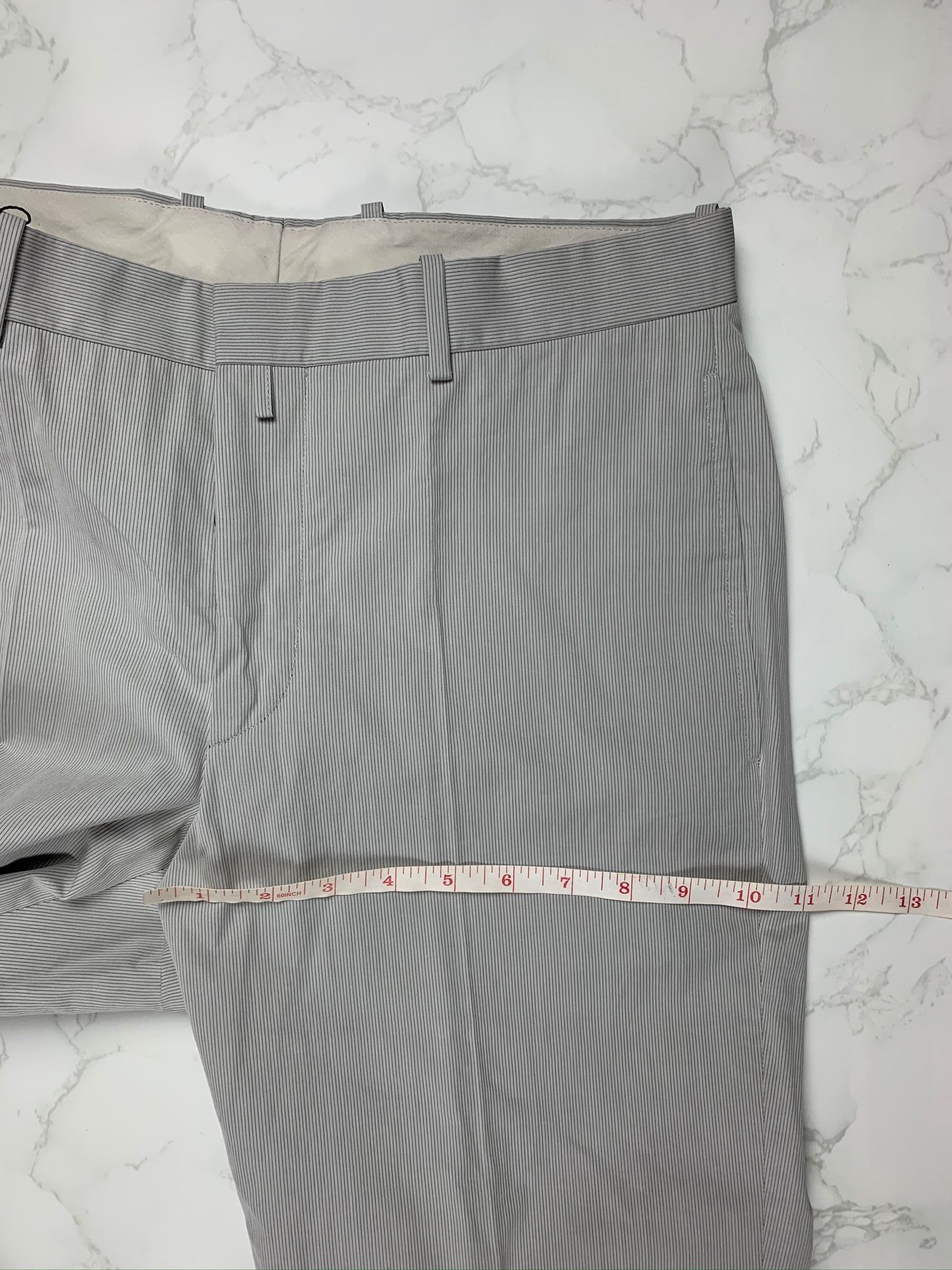 Jil Sander 🔥65% OFF🔥 [SALE] Jil Sander Grey Striped Suit Size 48R - 18 Thumbnail