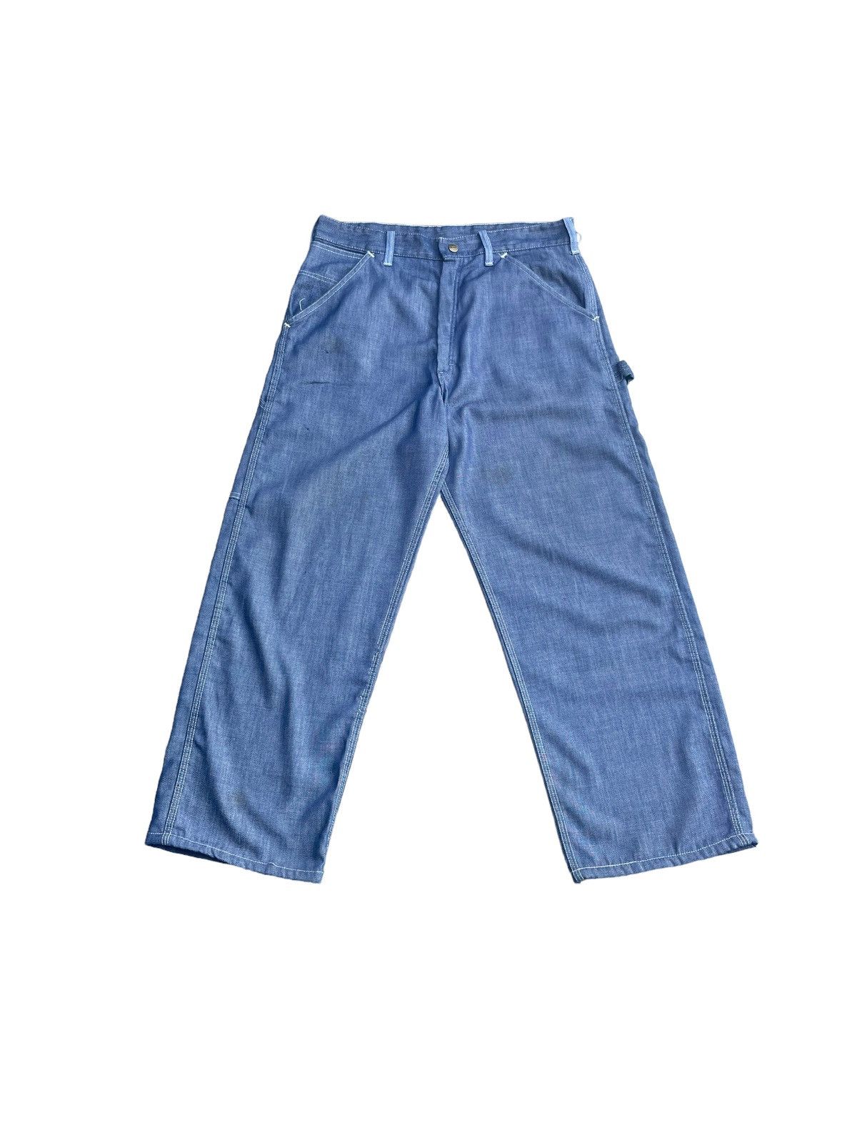 Sears × Vintage Vintage 70’s Sear Work Pant Size US 33 - 1 Thumbnail