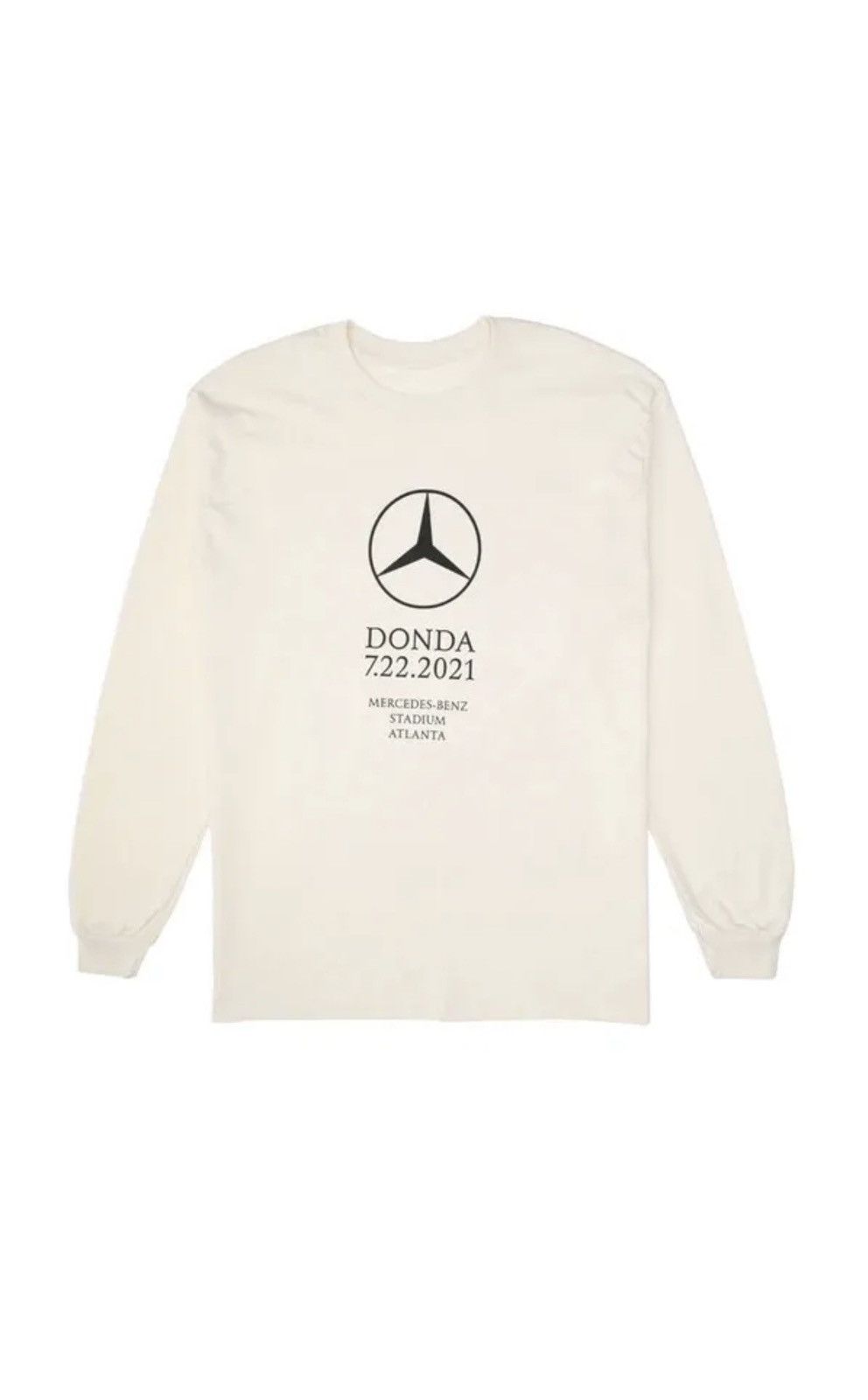 DONDA Atlanta Listening Event Kanye West L/S T-Shirt Size XL