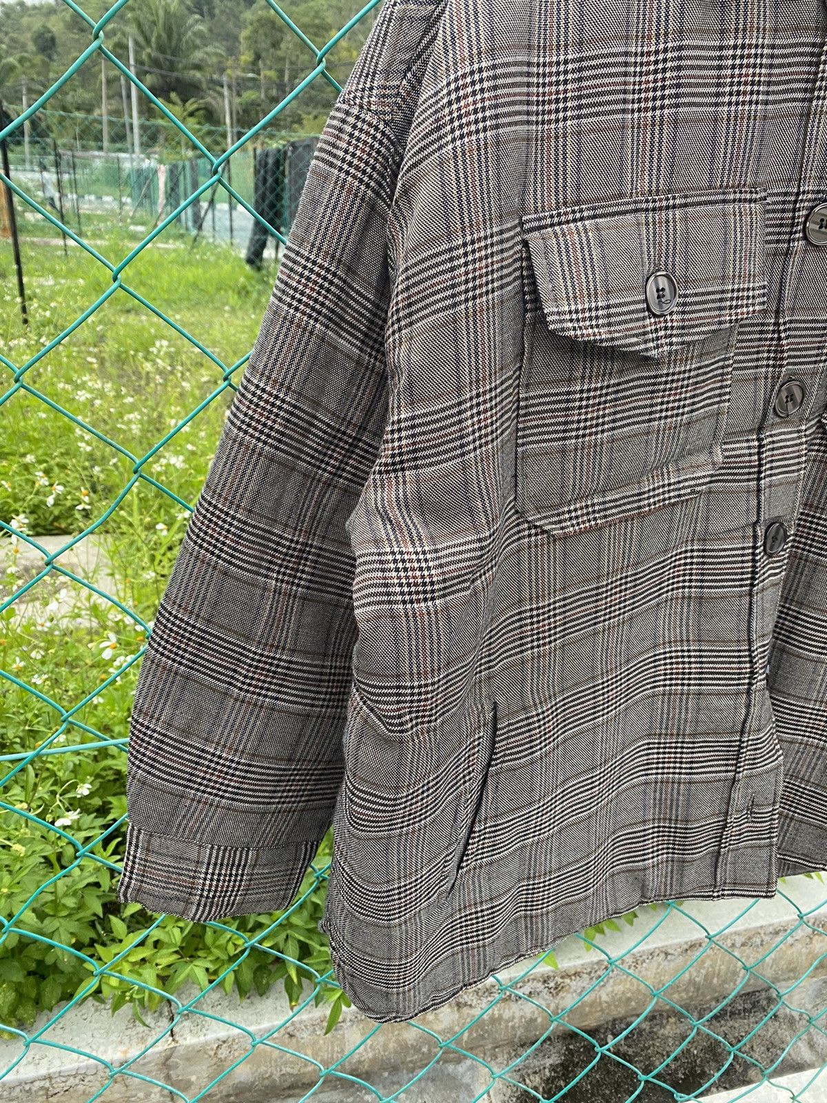 Kangol Kangol Houndstooth Baggy Flannel Jacket Size US M / EU 48-50 / 2 - 5 Thumbnail