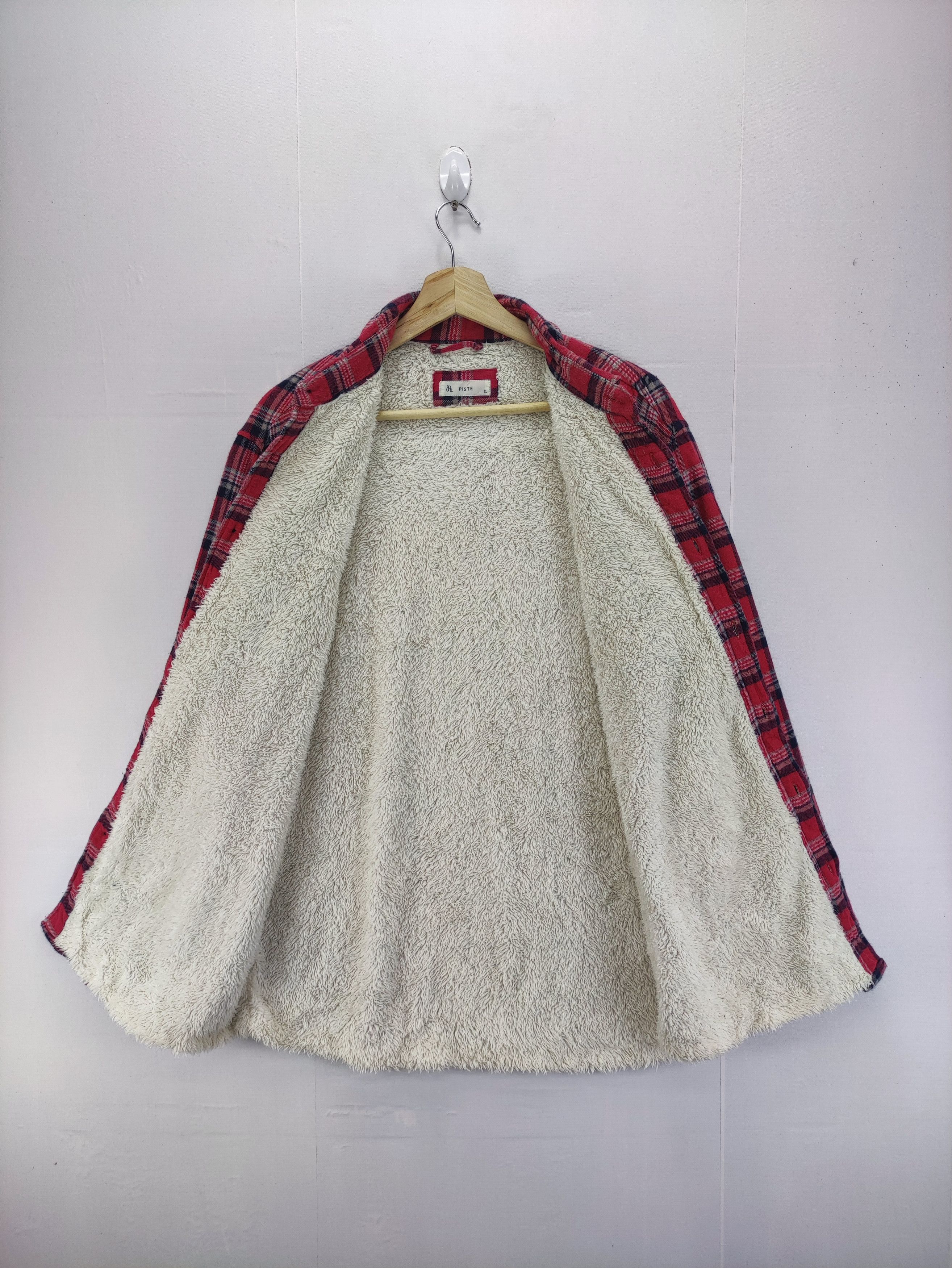 Flannel Vintage Flannel Shirts Button Up Lining Fleece Size US L / EU 52-54 / 3 - 3 Thumbnail