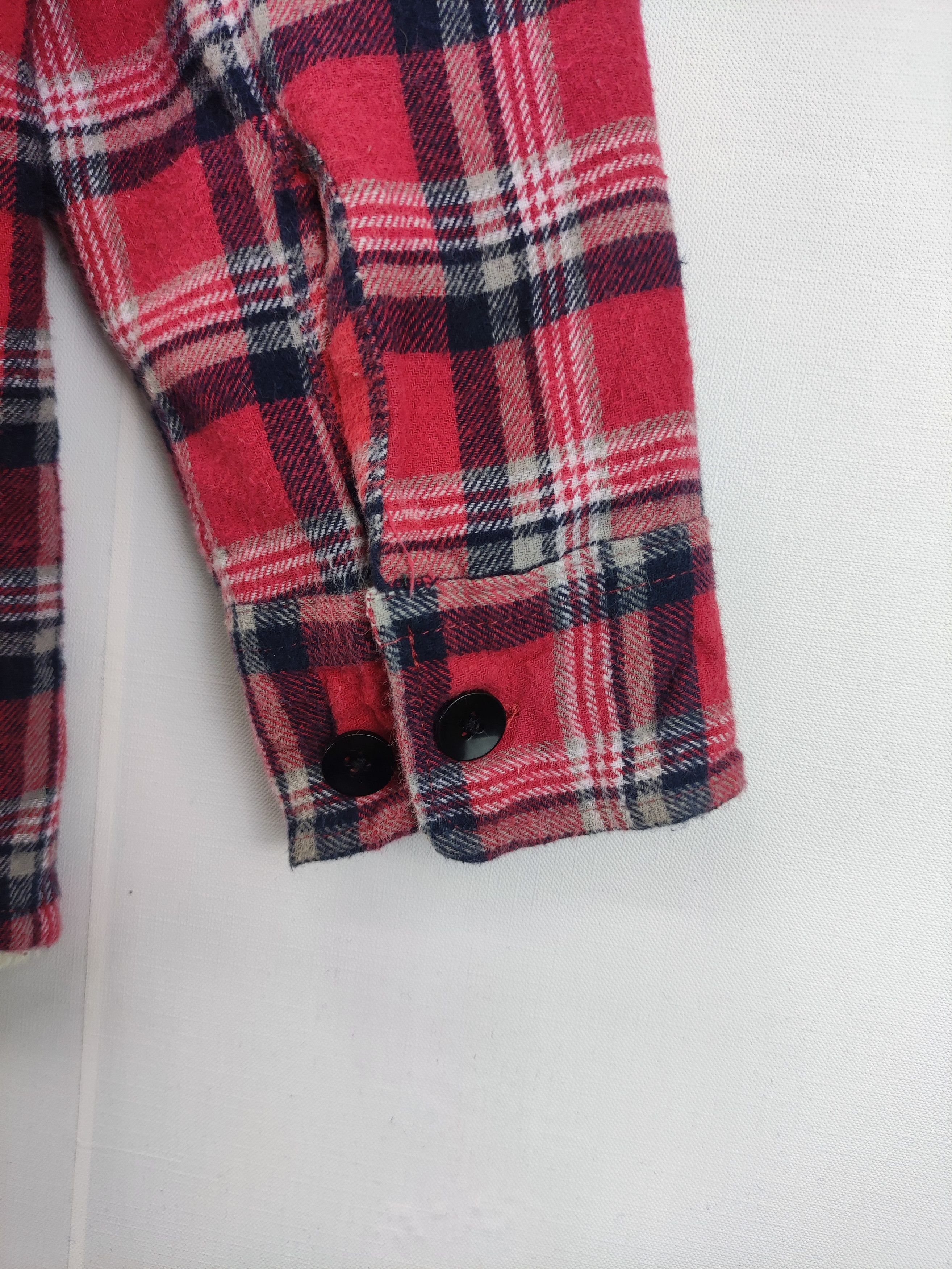 Flannel Vintage Flannel Shirts Button Up Lining Fleece Size US L / EU 52-54 / 3 - 6 Thumbnail