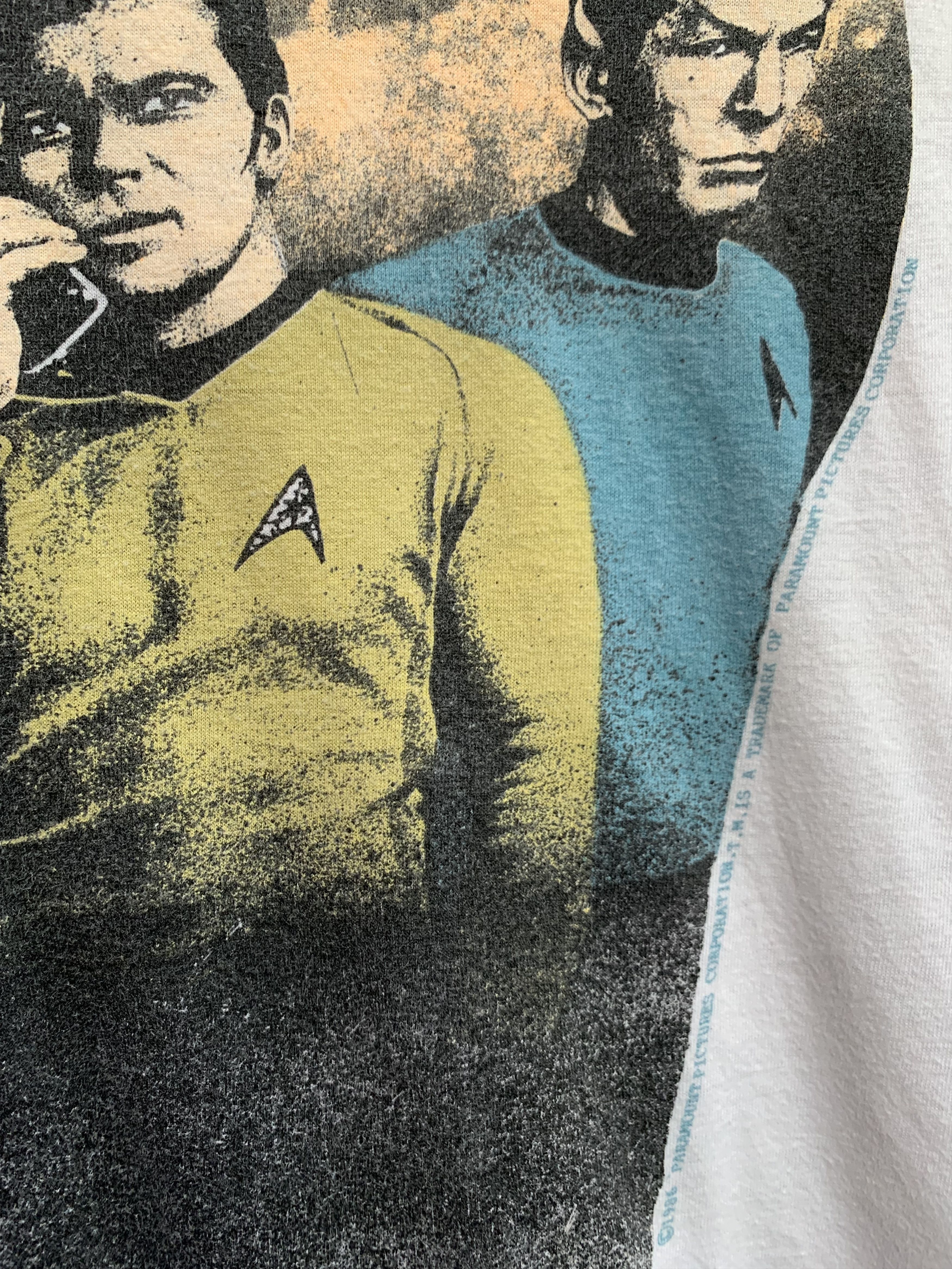 Vintage Star Trek Movie 1986's Vintage Shirt Size US L / EU 52-54 / 3 - 3 Thumbnail