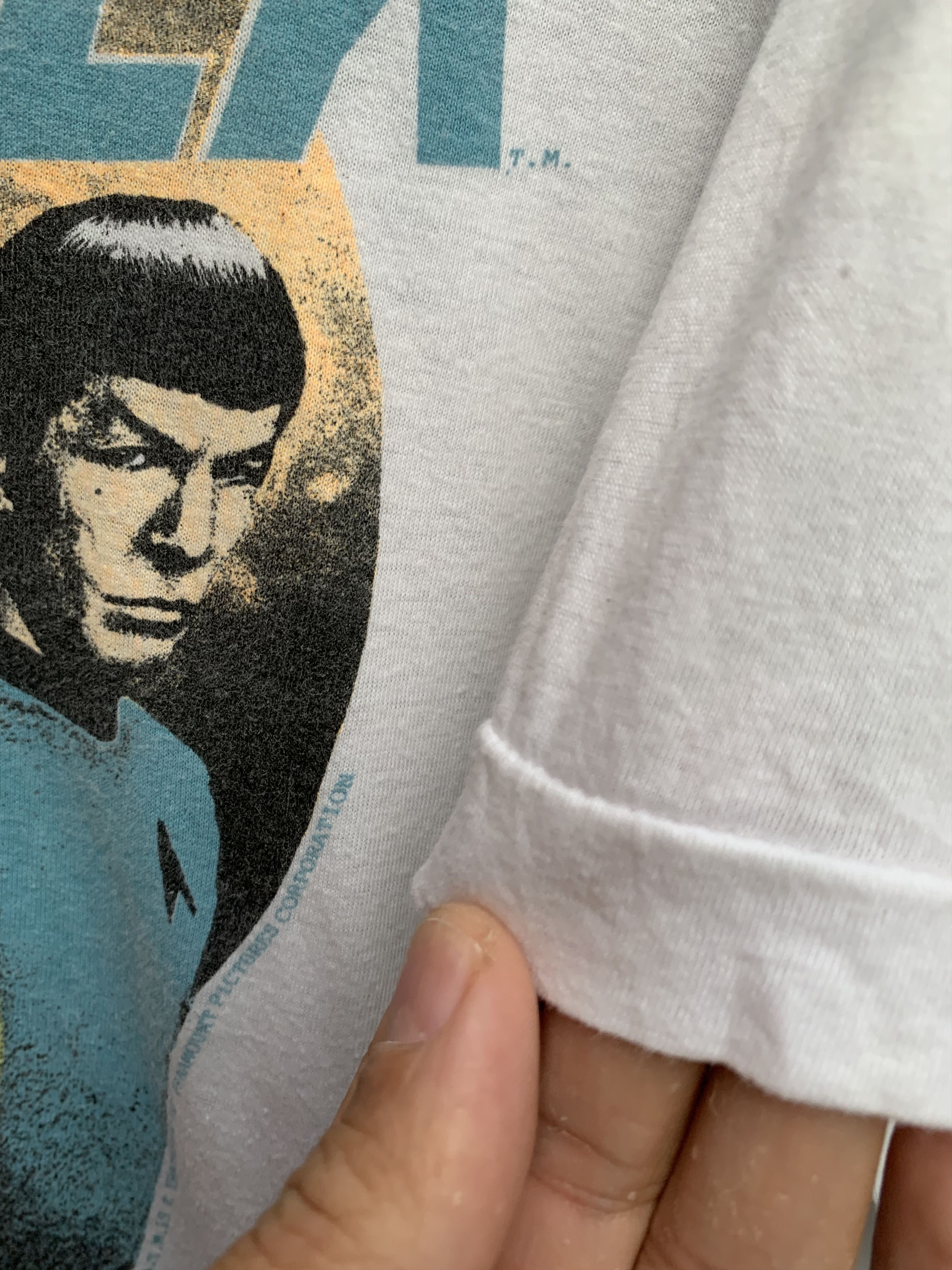 Vintage Star Trek Movie 1986's Vintage Shirt Size US L / EU 52-54 / 3 - 4 Thumbnail