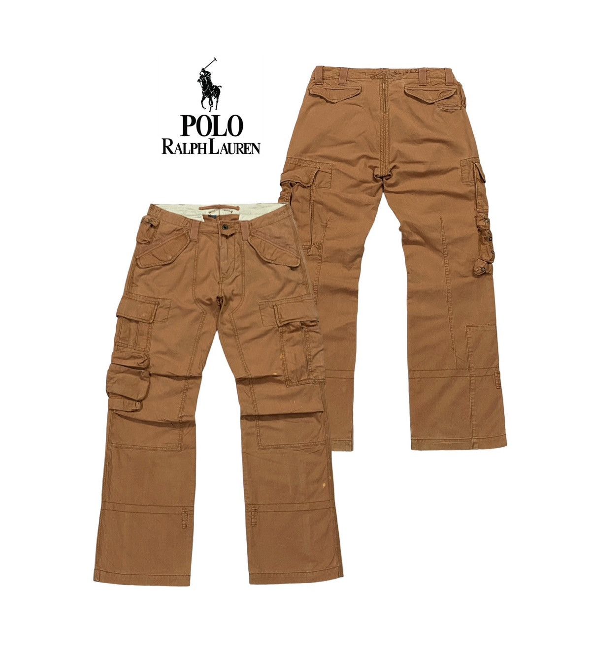 Vintage Polo By Ralph Lauren RL67 Cargo Multi-Pocket