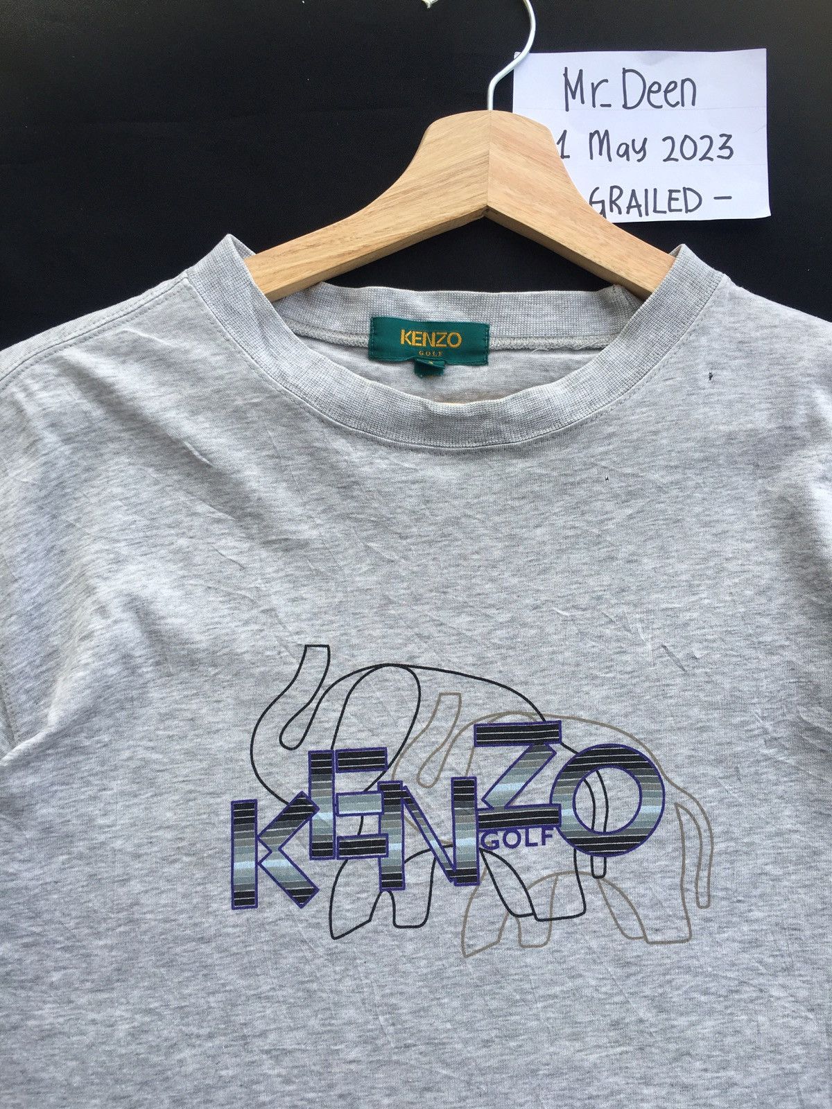 Kenzo Rare Vintage Kenzo Spellout Tshirt Size US L / EU 52-54 / 3 - 5 Thumbnail