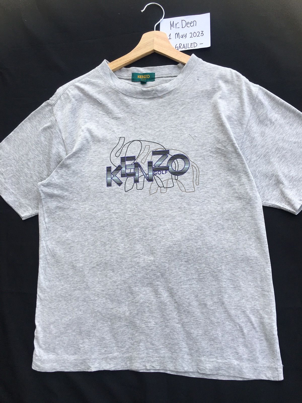 Kenzo Rare Vintage Kenzo Spellout Tshirt Size US L / EU 52-54 / 3 - 4 Thumbnail